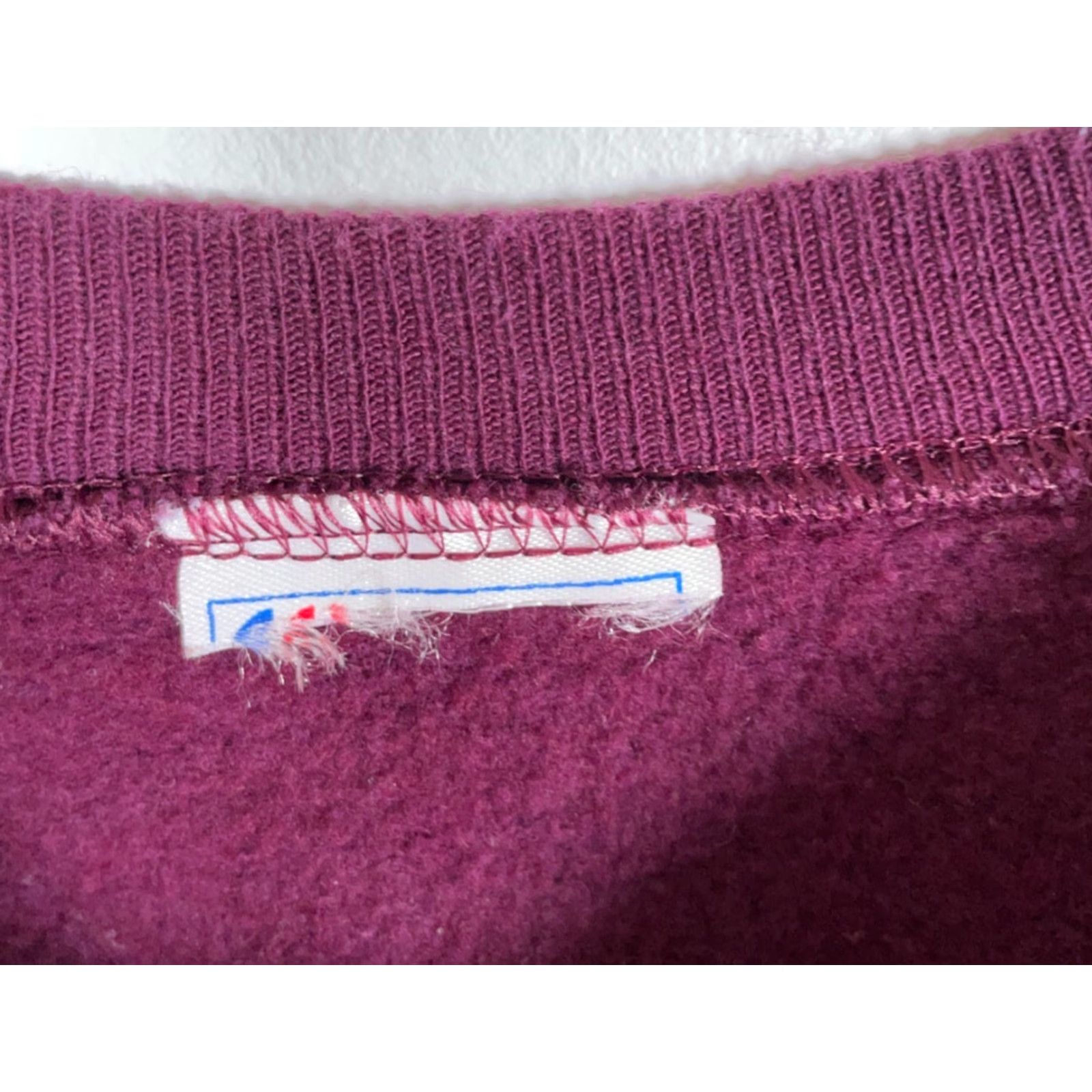 Hanes VINTAGE Hanes Sweatshirt 90s Michigan Festival of Pines Adult Medium Purple Cotton-Polyester Crew Neck Pullover Graphic Print Raglan Sleeve Men Mens Size US M / EU 48-50 / 2 - 3 Thumbnail