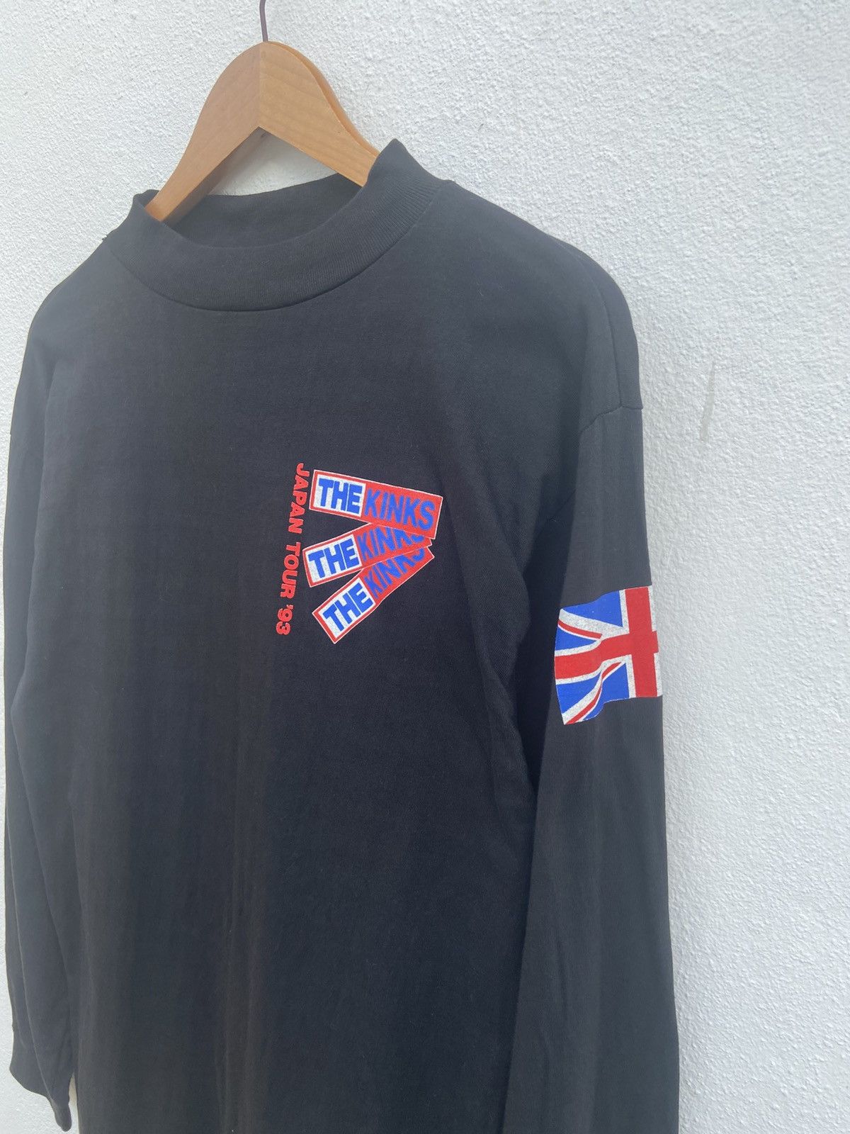 Band Tees 🔥 Rare Vtg 90s Vintage The Kinks t shirt Japan Tour 1993 Size US M / EU 48-50 / 2 - 3 Thumbnail
