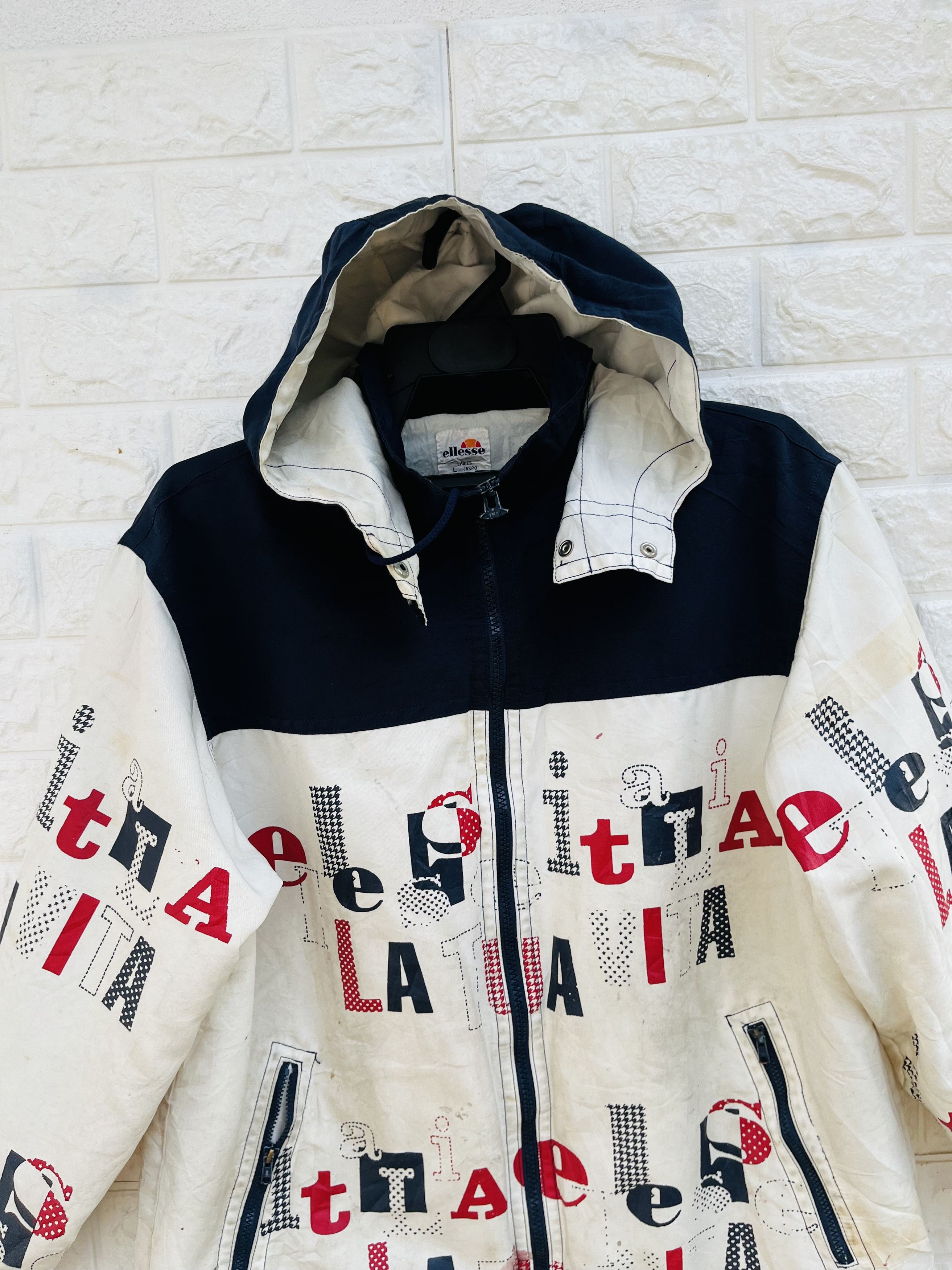 Ellesse Vintage Ellesse Streetwear Designer Fashion Style Jacket Size L / US 10 / IT 46 - 3 Thumbnail