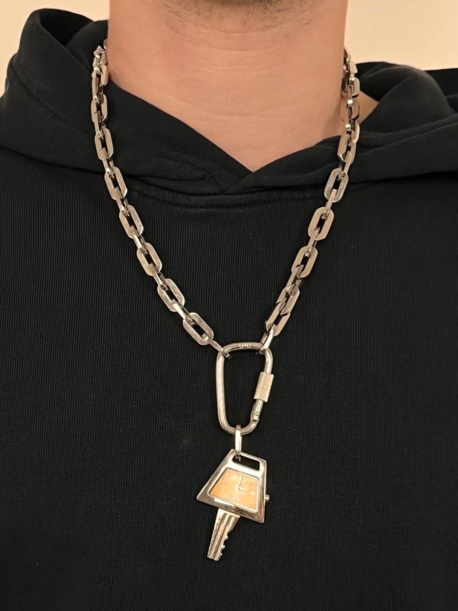 Dolce & Gabbana 2000s Dolce & Gabbana Chain Key Necklace Size ONE SIZE - 3 Thumbnail