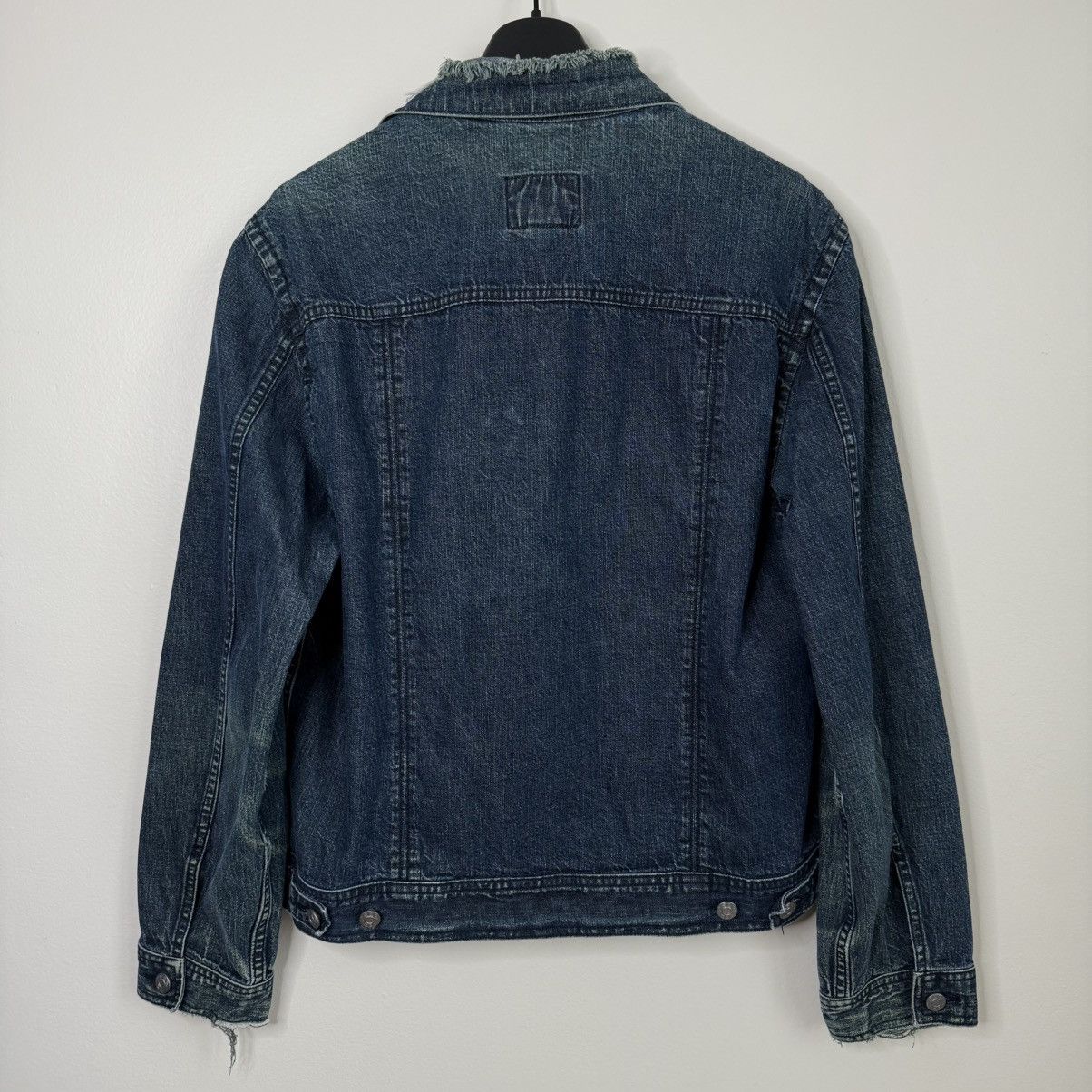 Gap Vintage 00’s GAP Unisex Denim Trucker Jacket Size L-M Size US M / EU 48-50 / 2 - 12 Thumbnail