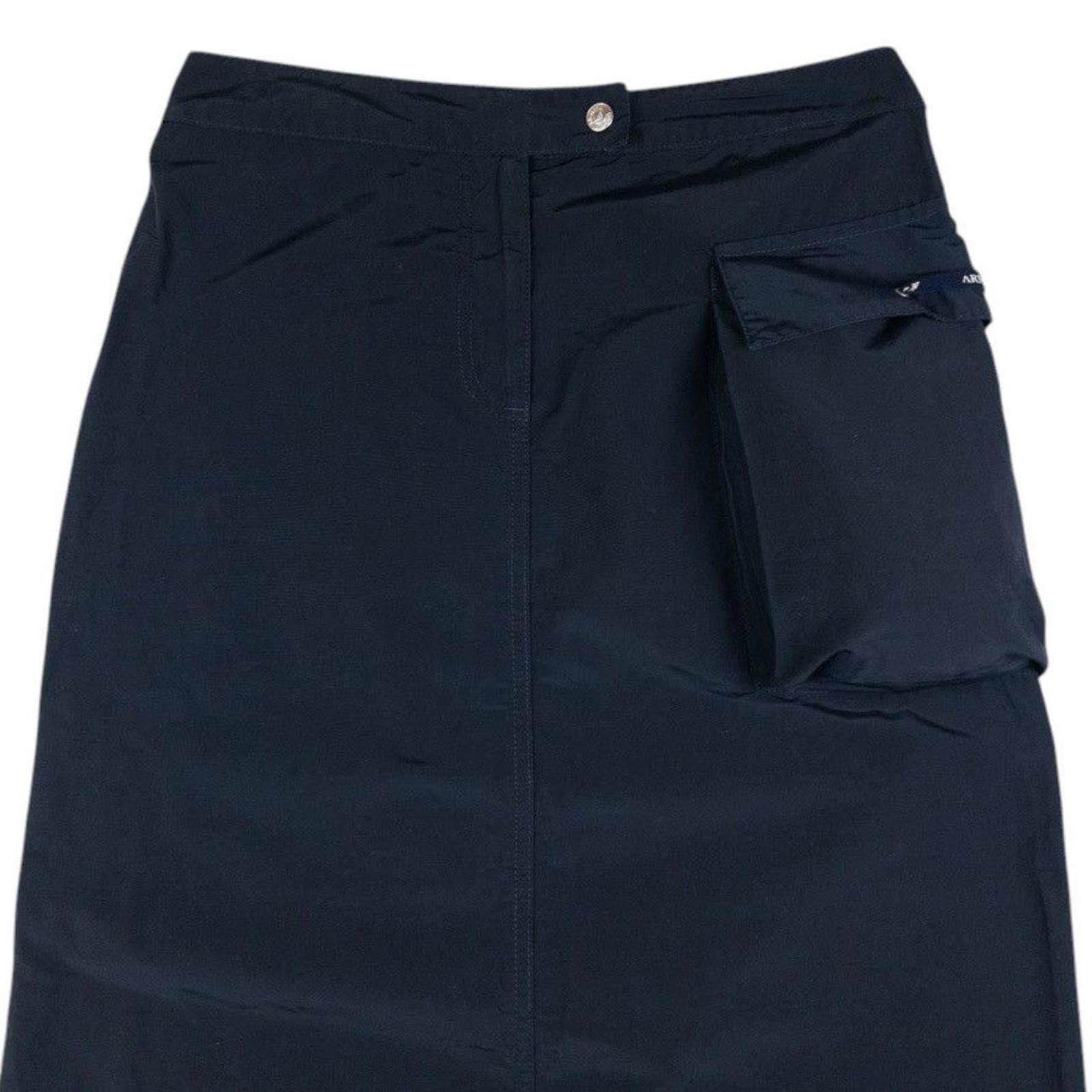 Other Vintage Armani Jeans Cargo Maxi Skirt Womens Size W28 Size 28" / US 6 / IT 42 - 3 Thumbnail