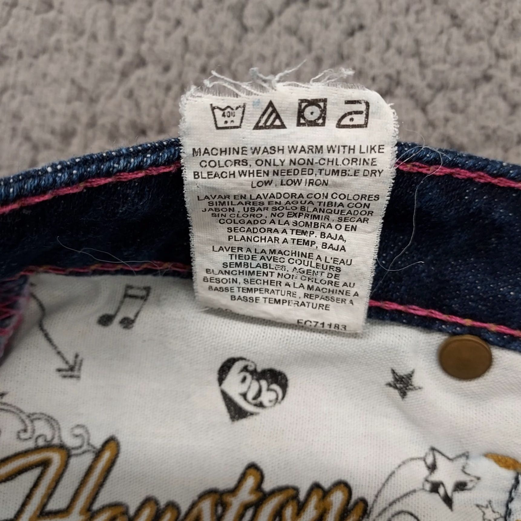Wrangler Twenty Houston Lowest Rise Slim Fit Women’s Size 11/12 31 Denim Jeans Wrangler X Wrangler 20X Bootcut Jeans Slimming Blue Denim 5-Pocket Wool? Size 32" / US 10 / IT 46 - 5 Thumbnail