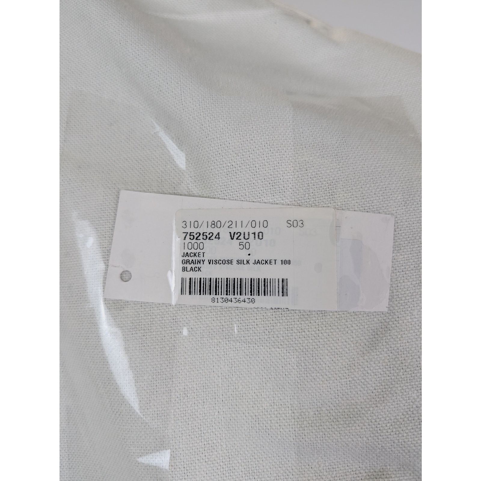 Bottega Veneta o1rshd1 Grainy Viscose Silk Jacket in Black Size US M / EU 48-50 / 2 - 19 Thumbnail