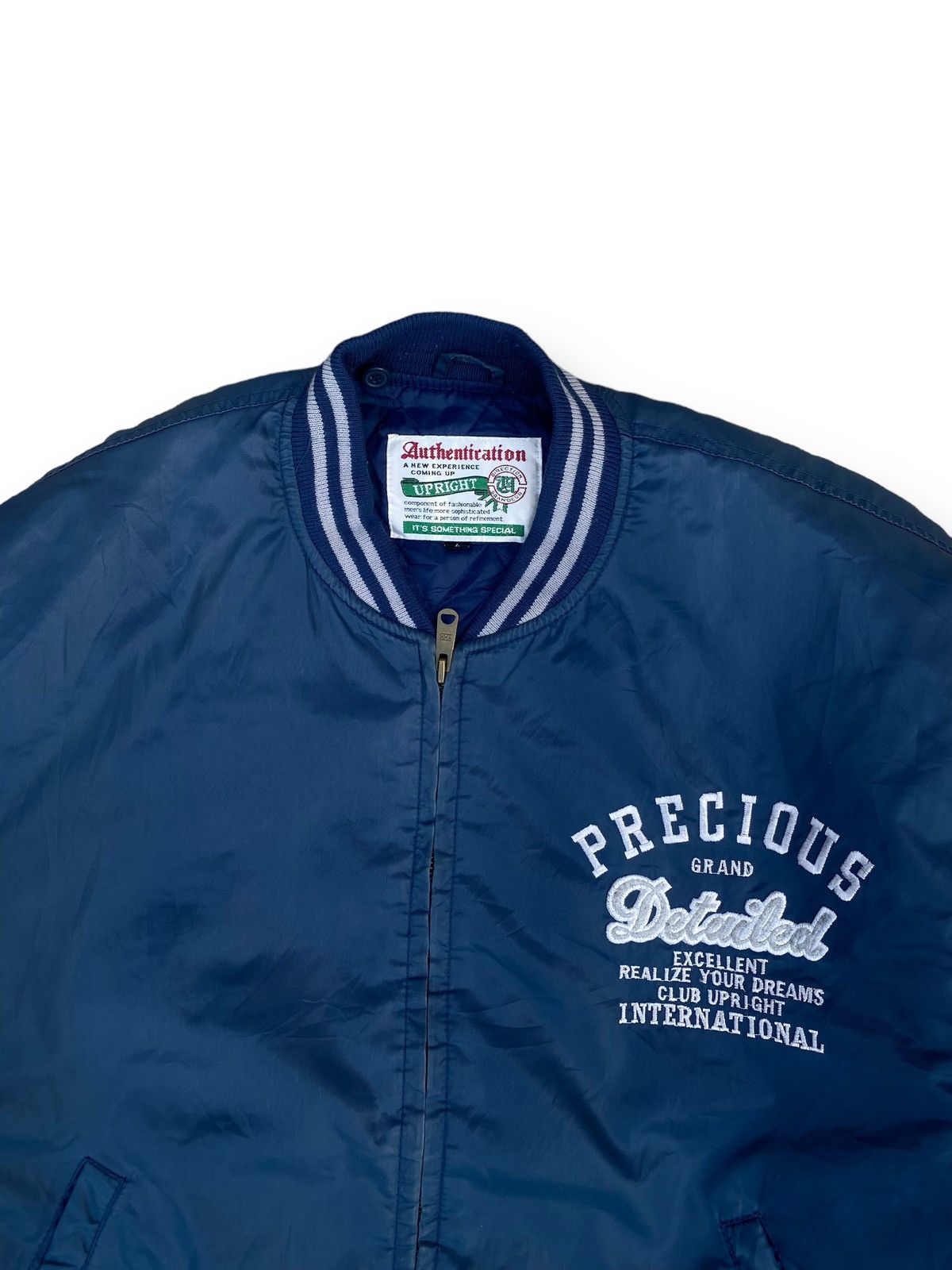 Vintage Vintage Precious Grand Detailed Bomber Jacket. #D1 Size US L / EU 52-54 / 3 - 2 Thumbnail