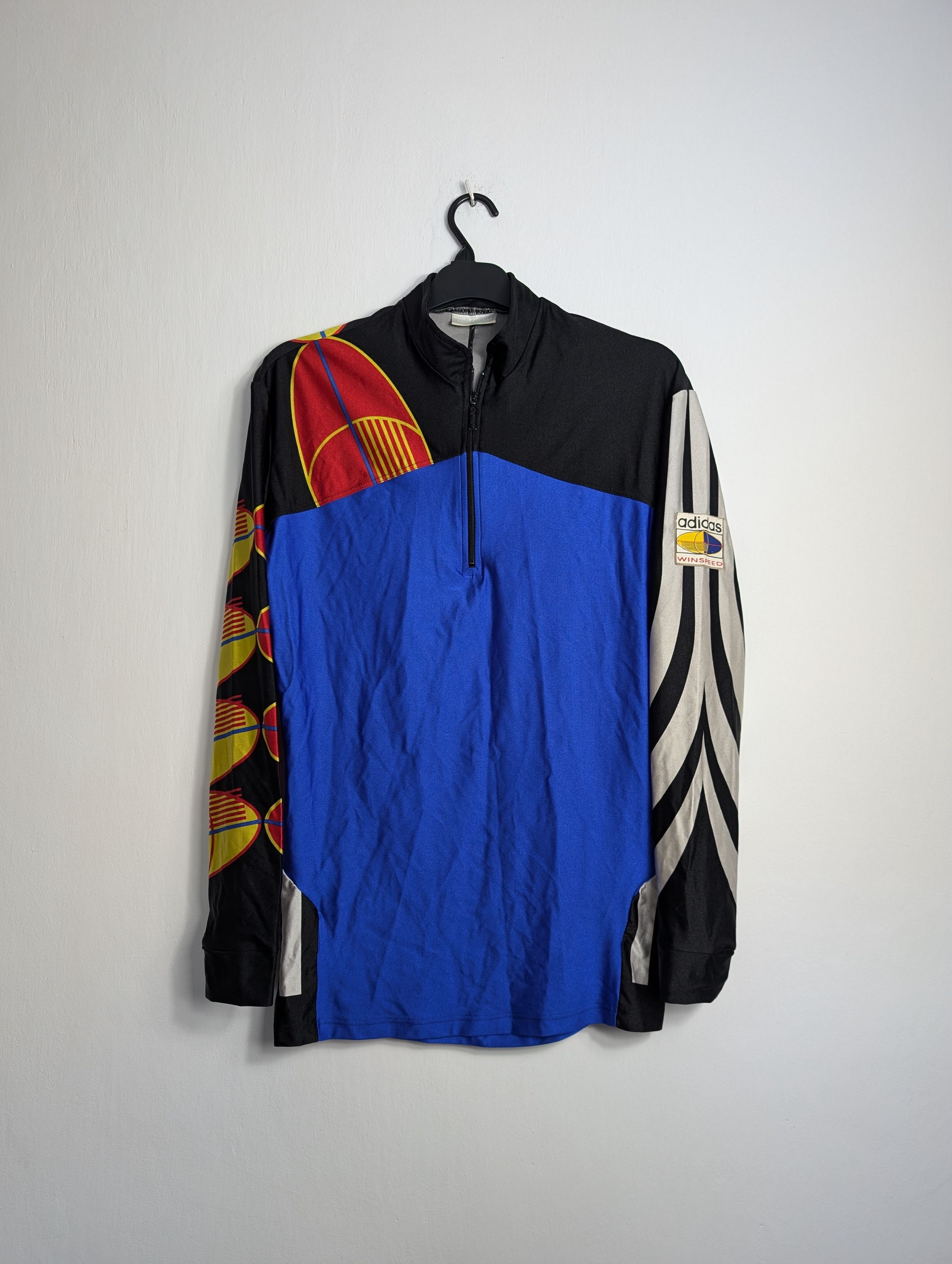 Adidas Vintage Adidas Winspeed Jersey Jacket 90s Y2K Size US L / EU 52-54 / 3 - 1 Thumbnail
