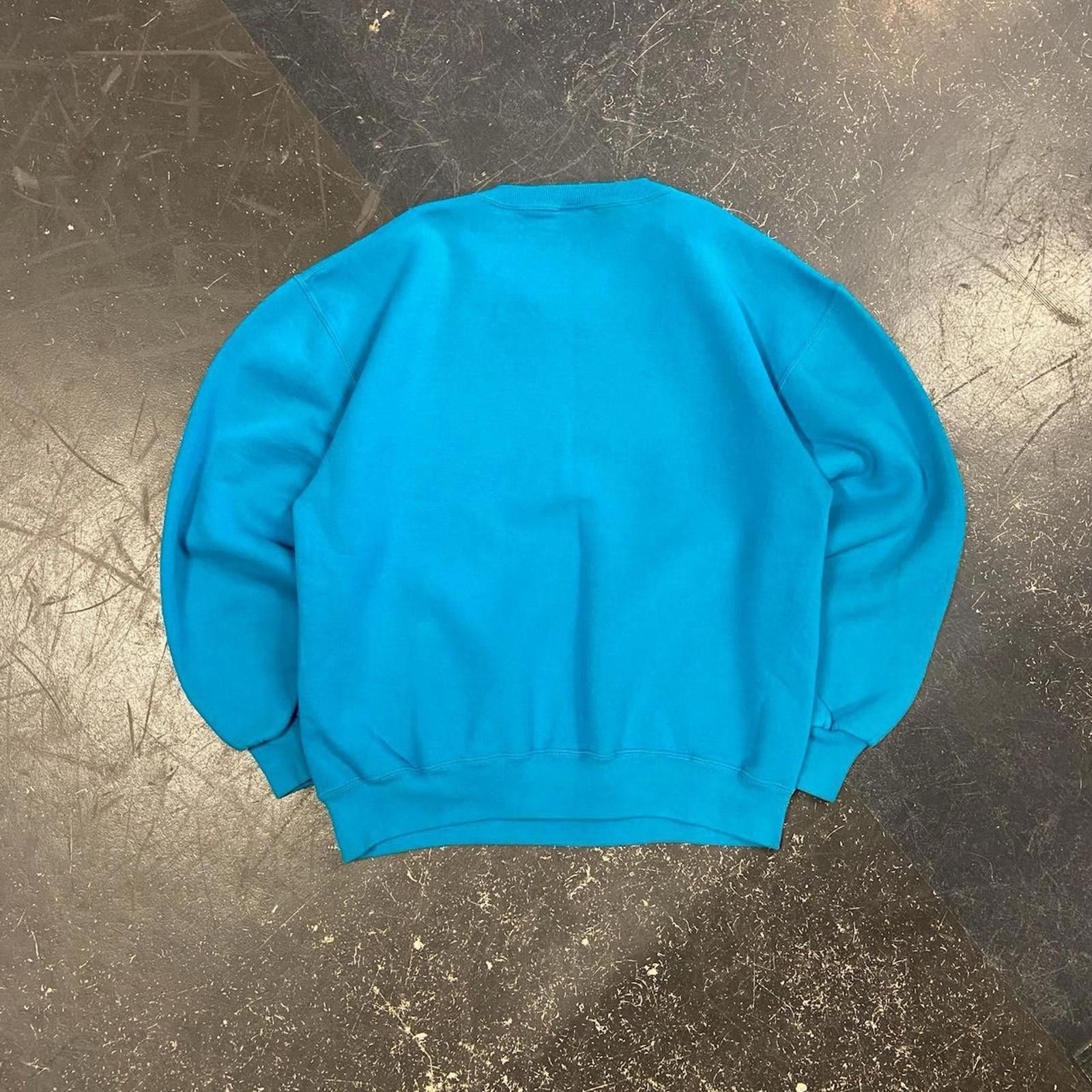 Russell Athletic Vintage 90s Russell Athletic Turquoise Crewneck Size US L / EU 52-54 / 3 - 4 Thumbnail