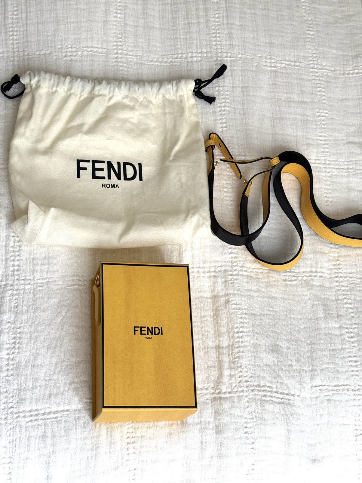 Fendi Fendi Logo Box Bag Size ONE SIZE - 10 Thumbnail