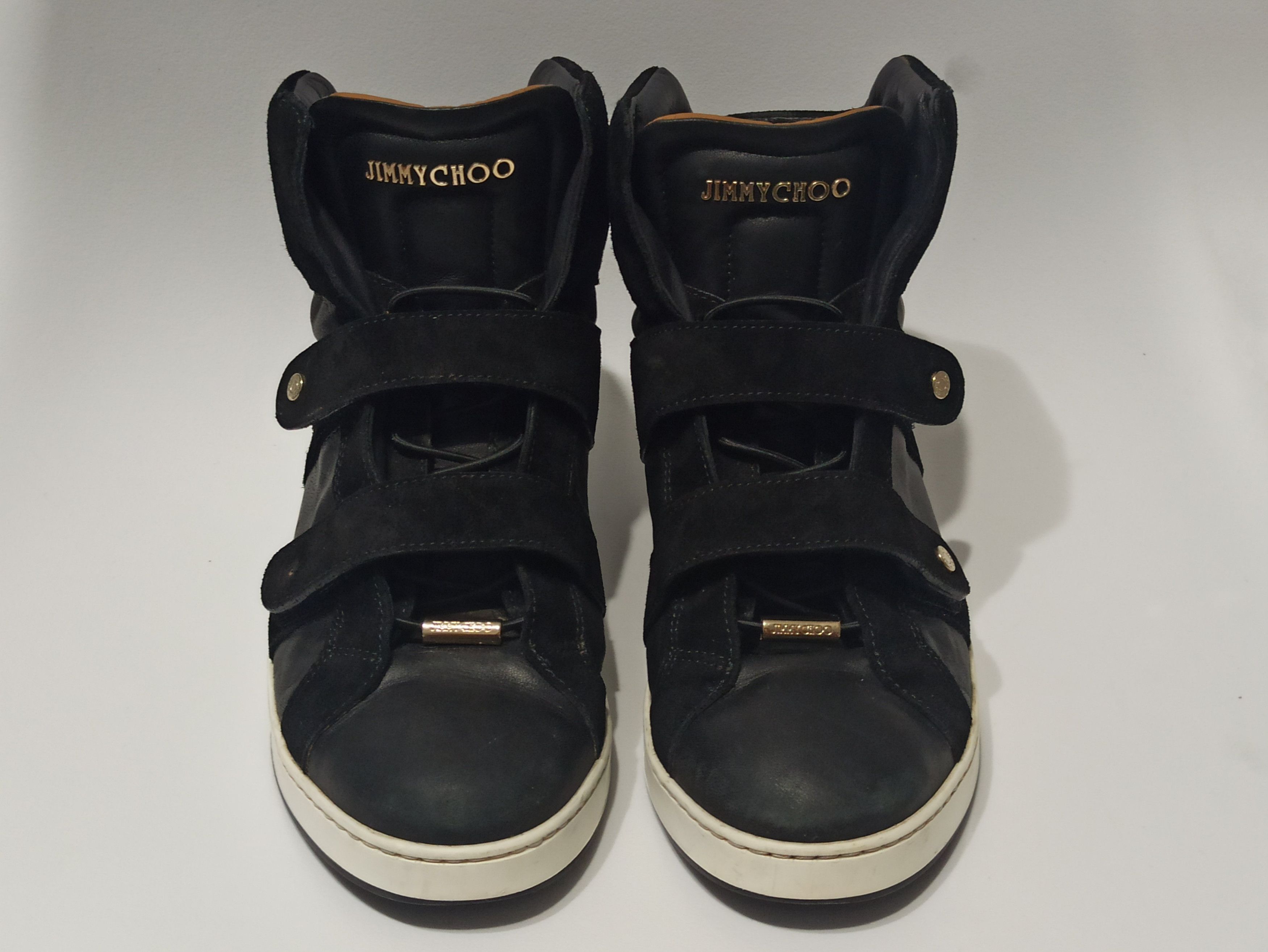 Jimmy Choo Jimmy Choo High Top Sneakers Size US 9 / IT 39 - 1 Thumbnail