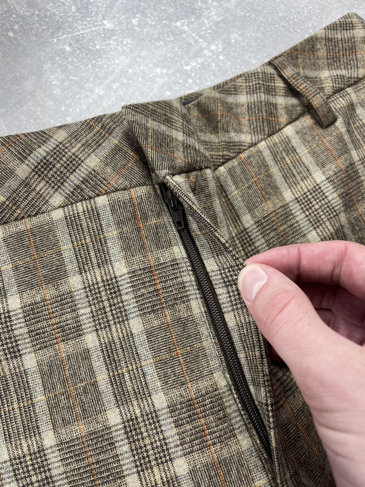 Ted Baker Ted Baker London Plaid Wool Trousers ailored Check Pants Size US 30 / EU 46 - 6 Thumbnail