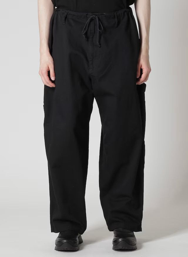 Yohji Yamamoto 22aw Black scandal denim painter pants Size US 34 / EU 50 - 7 Thumbnail