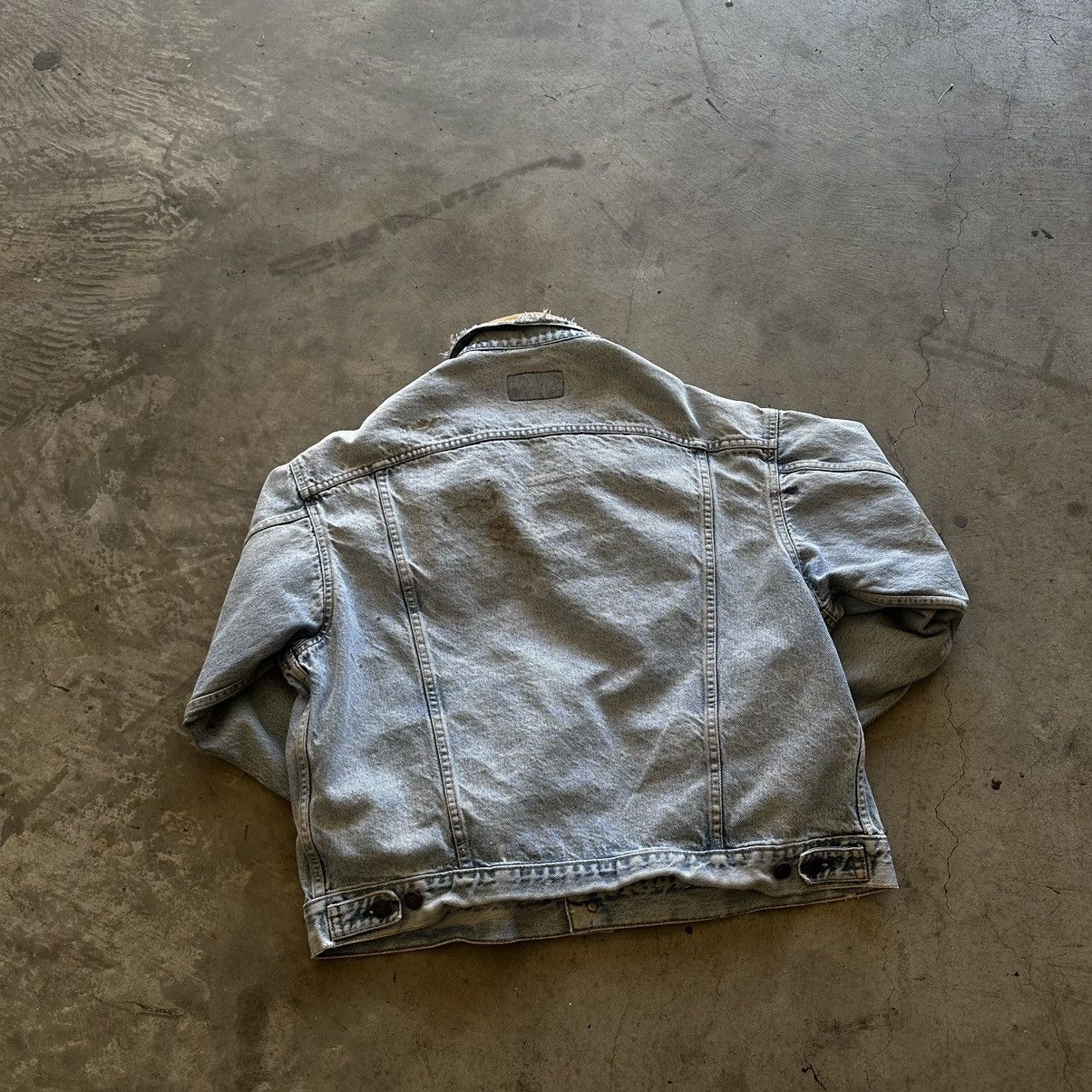 Levi's × Vintage Vintage Repaired 1980’s Levi’s Jacket Size US M / EU 48-50 / 2 - 2 Thumbnail