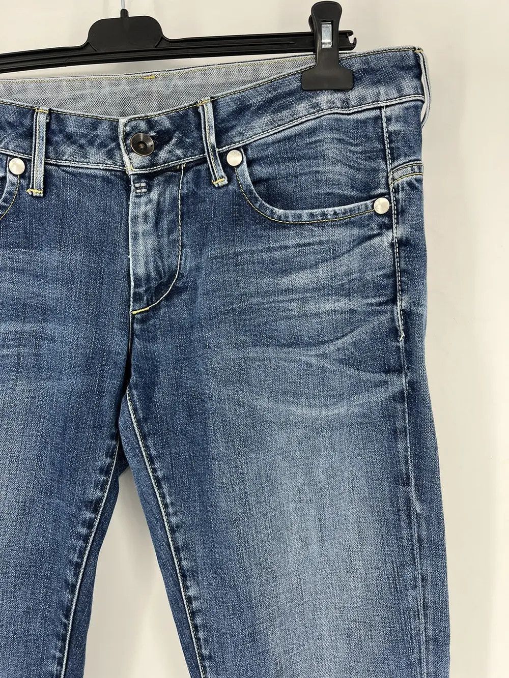 G-Star × Vintage Vintage G star Raw Denim Avant Garde Pants jeans Rick style Size US 34 / EU 50 - 4 Thumbnail