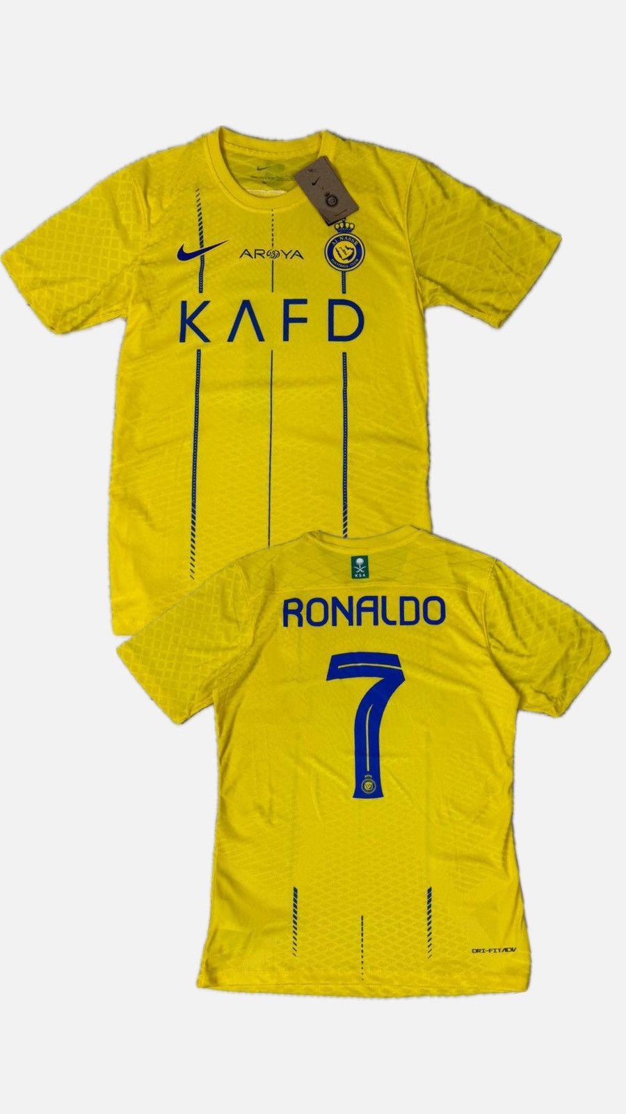 Nike Al Nassr 2023 2023 Ronaldo #7 Home Shirt Soccer Jersey