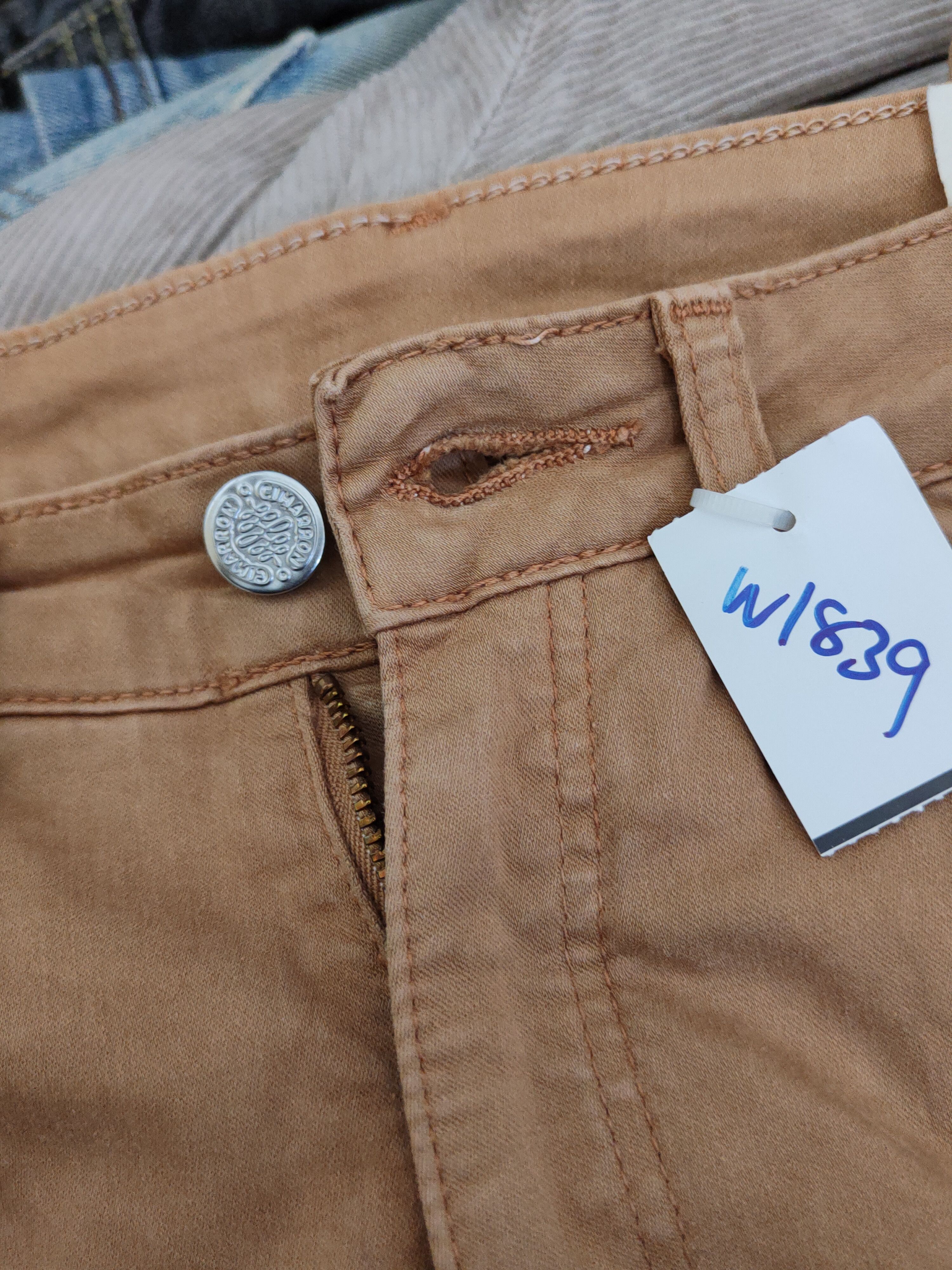 Japanese Brand Cimarron Brown Multipocket Tactical Cargo Pants #W1839 Size 24" / US 00 / IT 34 - 15 Thumbnail