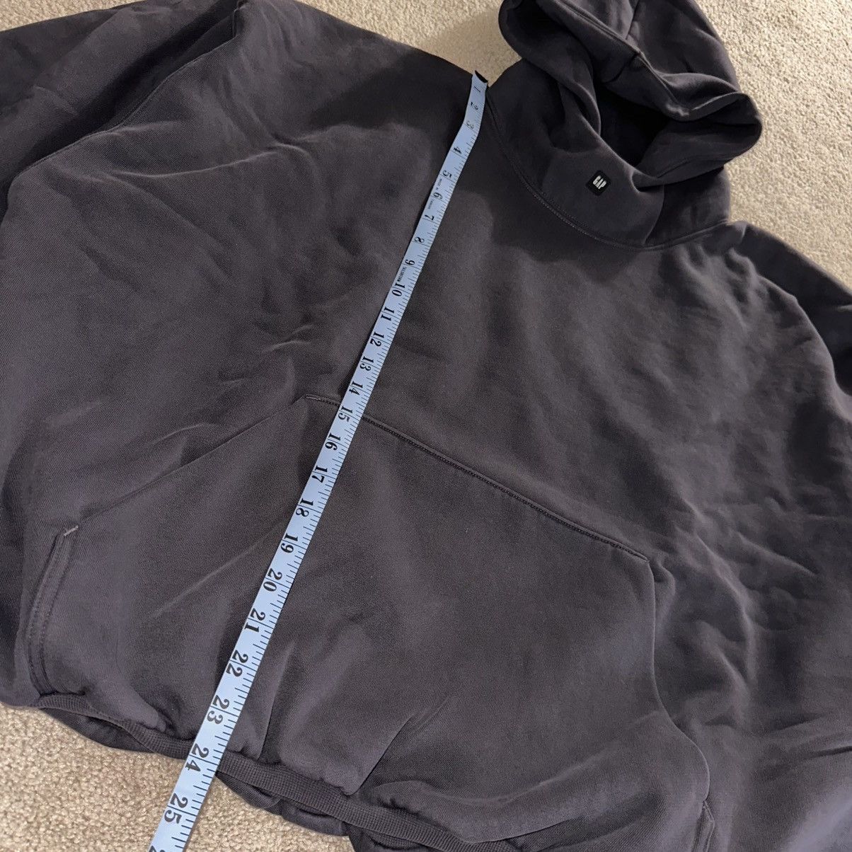Balenciaga × Gap × Yeezy Yeezy Gap Logo Hoodie Size US S / EU 44-46 / 1 - 6 Thumbnail