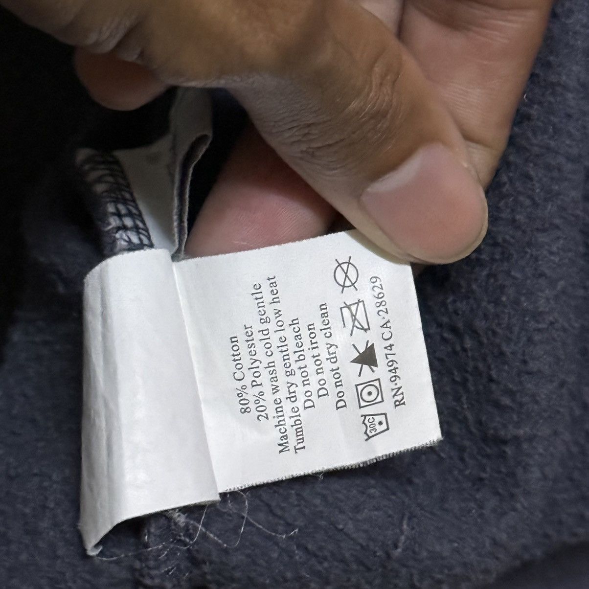 Stussy Stussy Hoodie Big Logo Sun Faded Size US XL / EU 56 / 4 - 11 Thumbnail