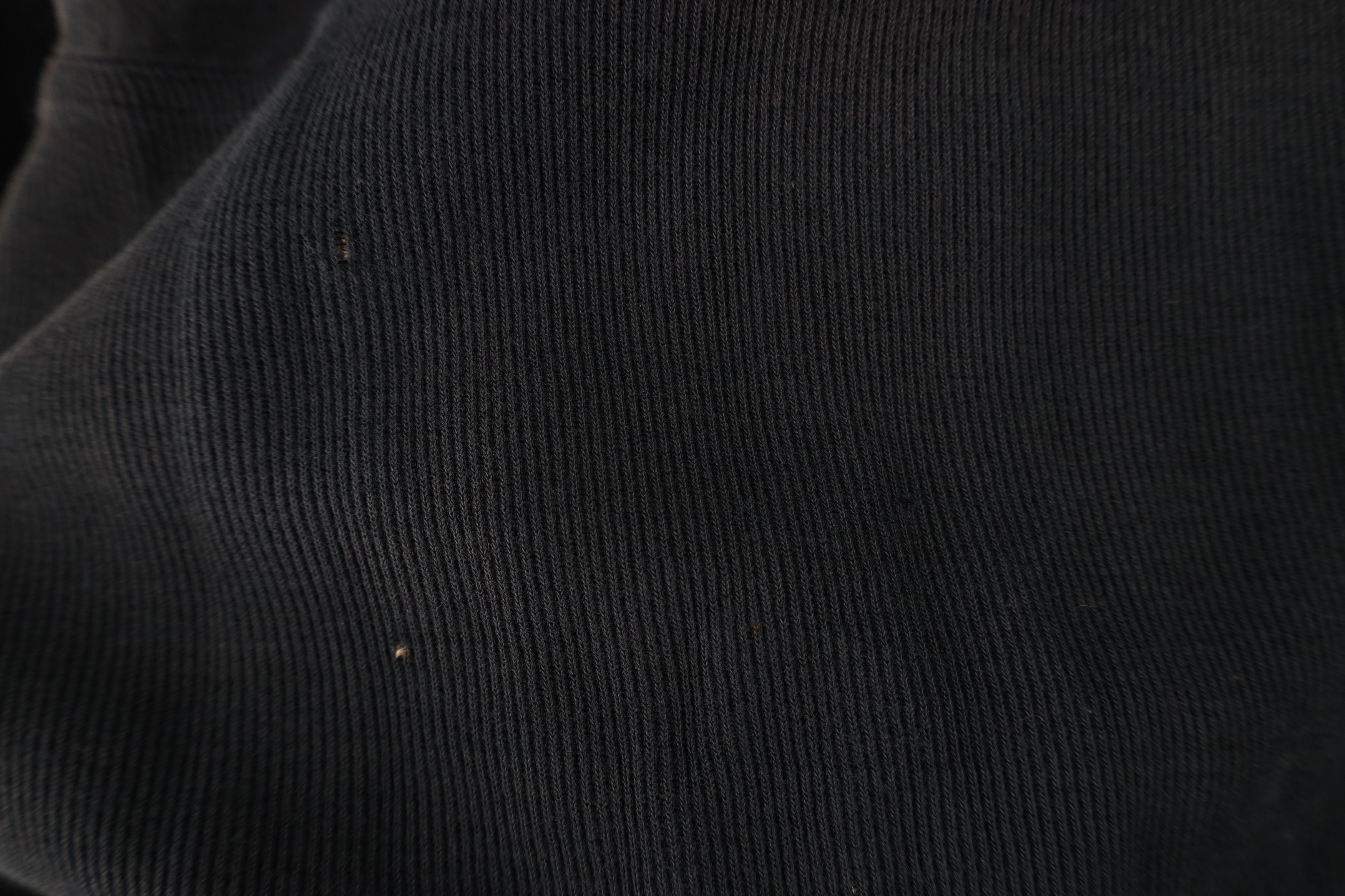 Vintage Vintage 90s Streetwear Ribbed Knit Pullover Polo Shirt Black Size US XXL / EU 58 / 5 - 7 Thumbnail