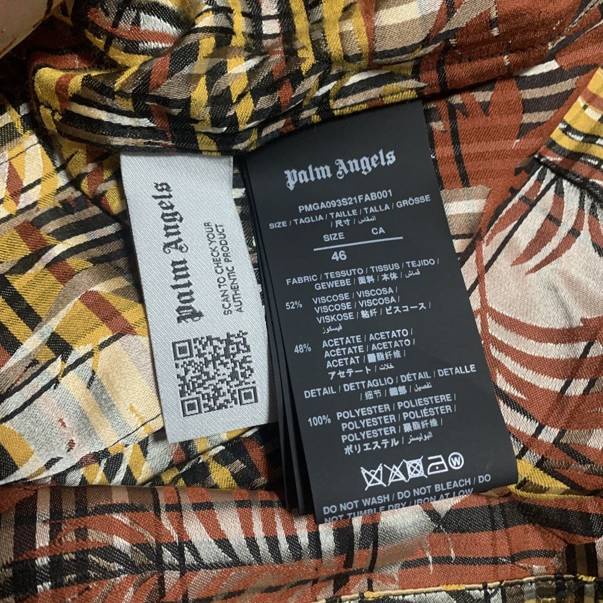 Palm Angels Palm Angels Small Shirt PA Logo Plaid Bowling Shirt 46 Size US S / EU 44-46 / 1 - 8 Thumbnail