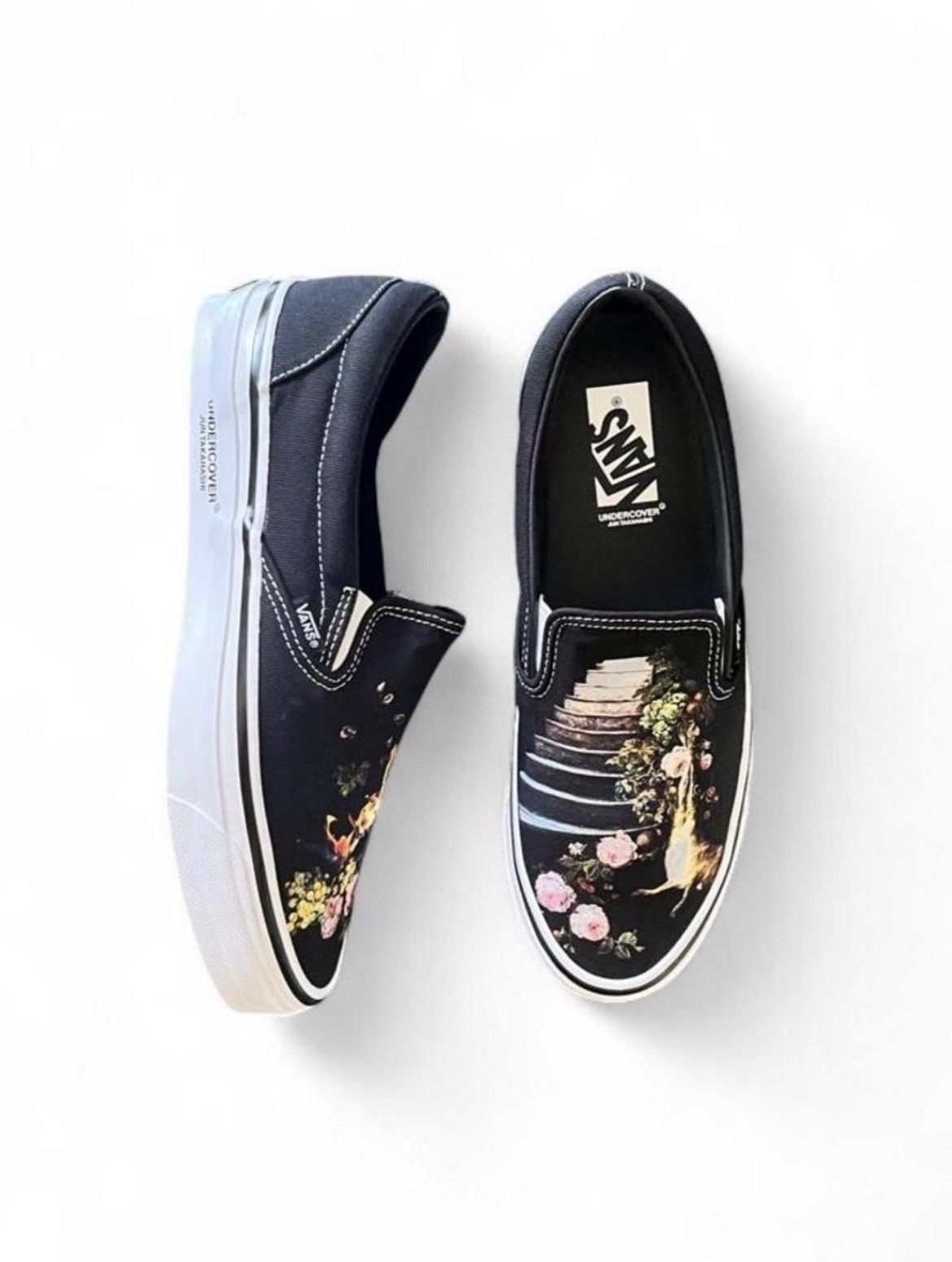 Undercover Undercover by Jun Takahashi Leather Jack Purcell