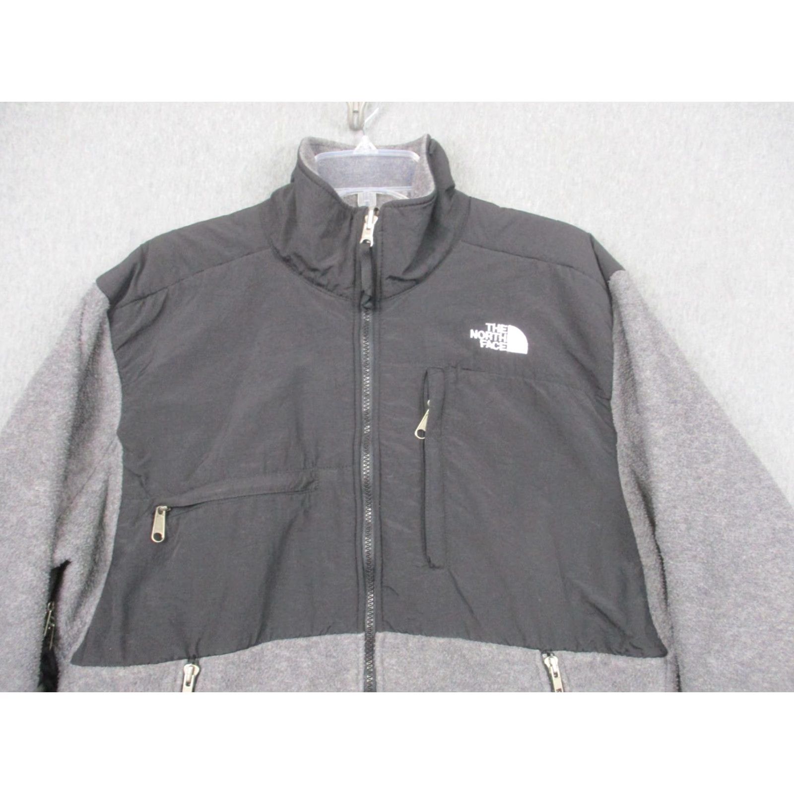 The North Face The North Face Jacket Mens Medium Gray Black Denali Fleece Full Zip Outdoor Size US M / EU 48-50 / 2 - 3 Thumbnail