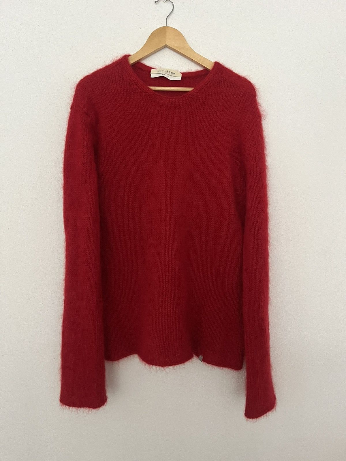 1017 ALYX 9SM 1017 Alyx 9SM red knit sweater Size US L / EU 52-54 / 3 - 1 Thumbnail