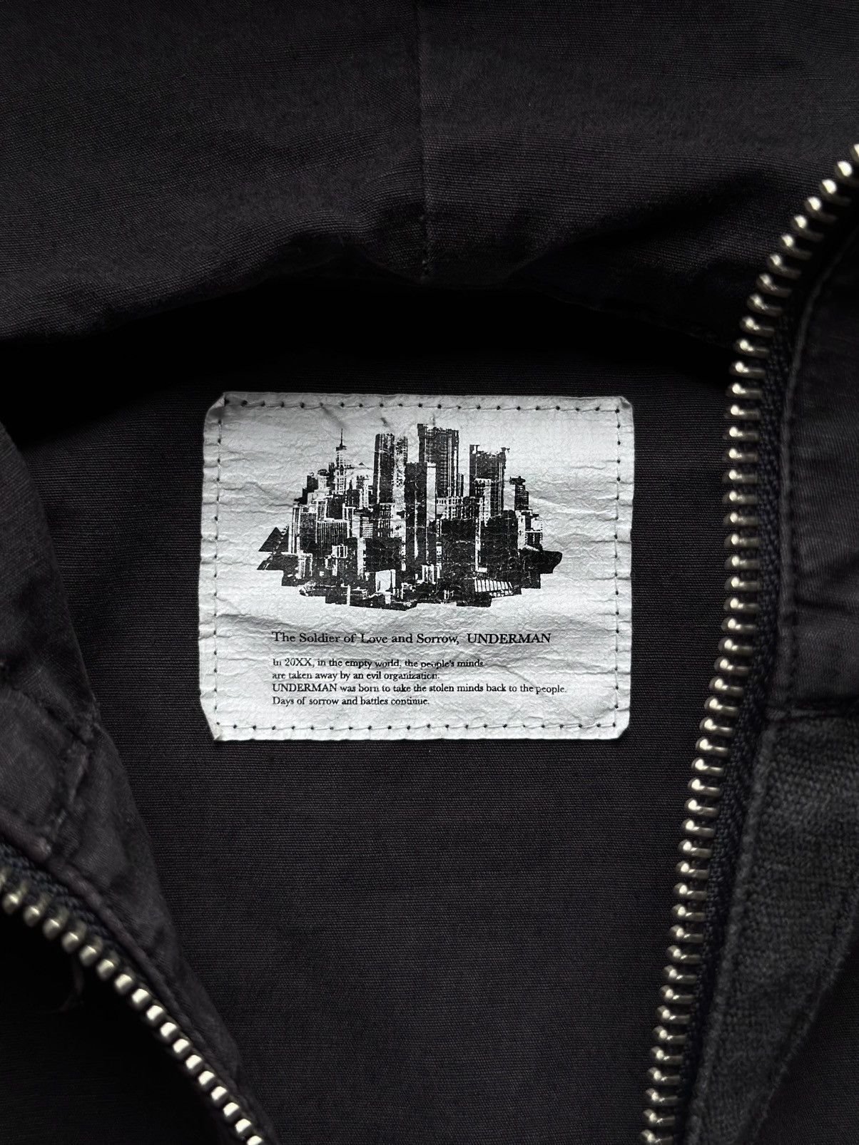 Undercover UNDERCOVER “UNDERMAN” TACTICAL HOODED CARGO JACKET Size US M / EU 48-50 / 2 - 18 Thumbnail