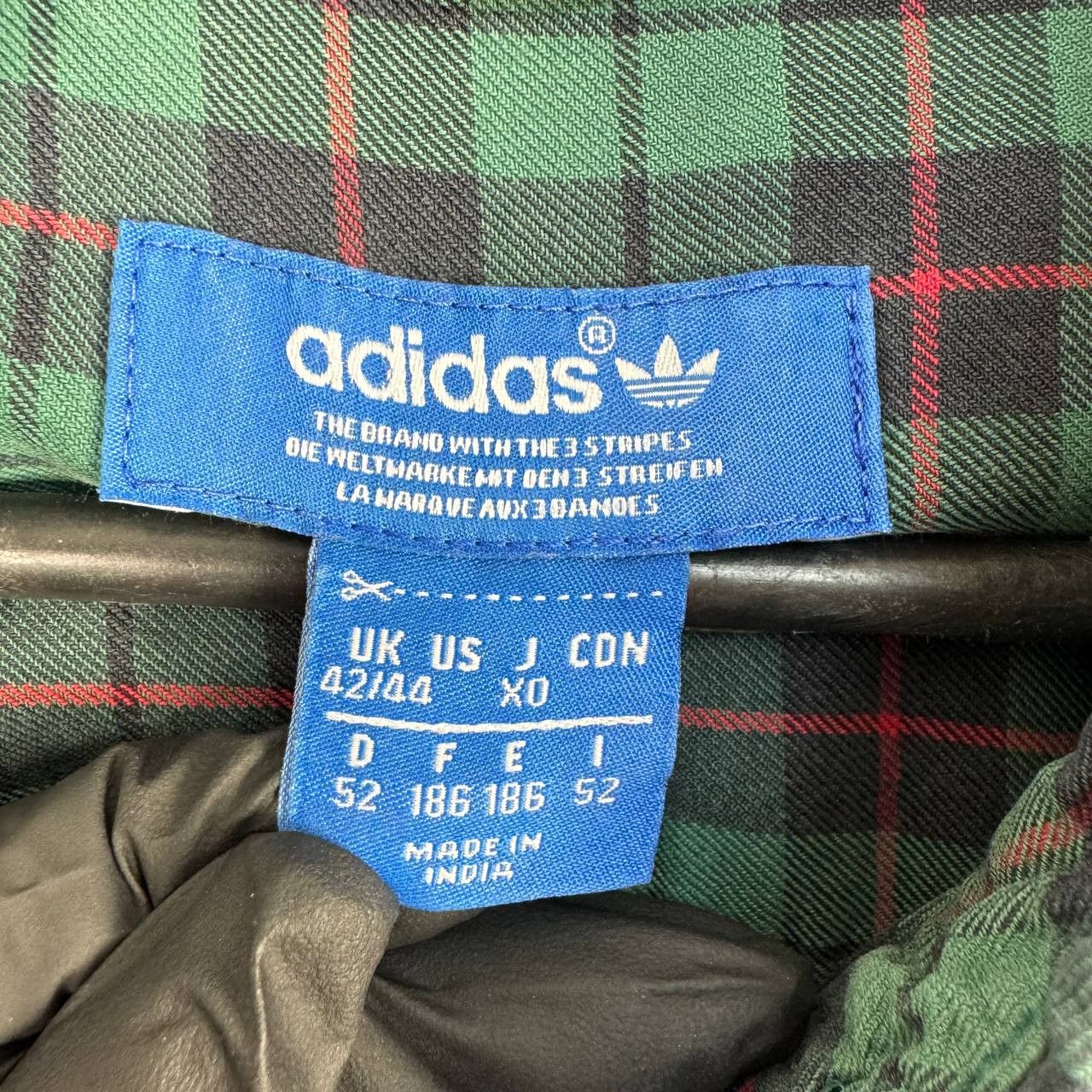 Adidas Adidas Originals Check Shirt Green Plaid Button Up Size L Size US L / EU 52-54 / 3 - 3 Thumbnail