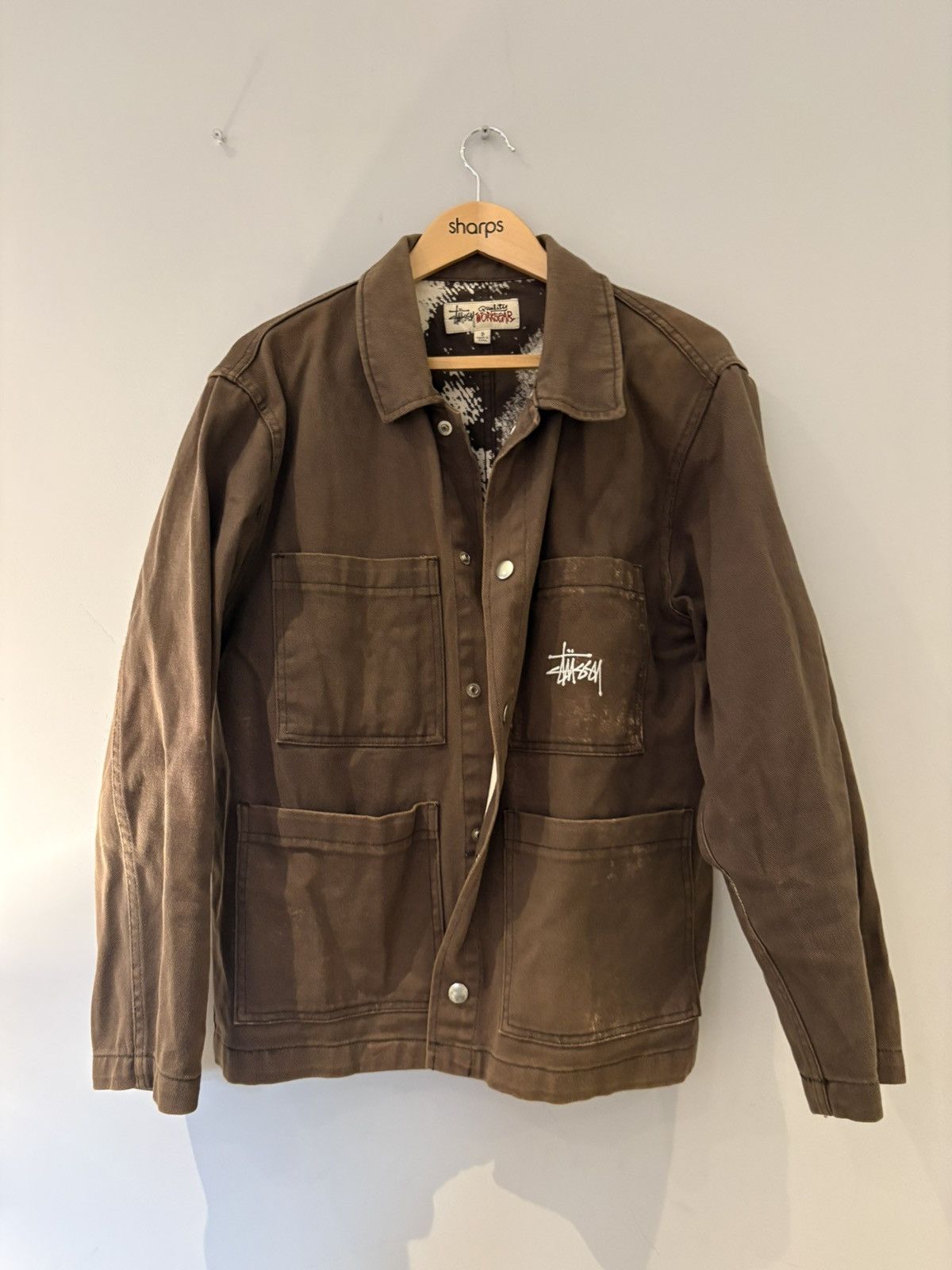 Stussy Stussy Workgear painted Jacket Size US M / EU 48-50 / 2 - 1 Thumbnail