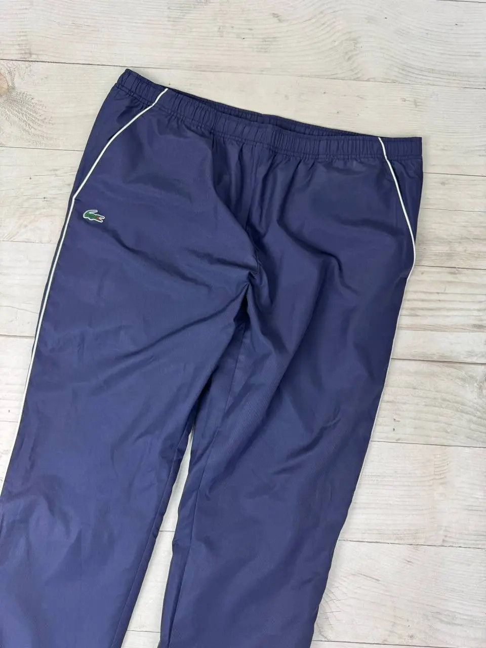 Lacoste Vintage Lacoste Track Pants Nylon Striped Y2K Size US 36 / EU 52 - 3 Thumbnail