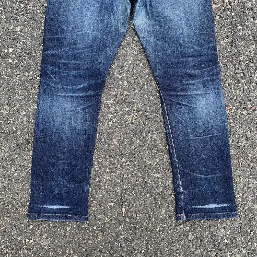 Self Edge 💥 REDLINE 💥 Nice Fading Jeans Japanese Vintage Ankle Pants Size US 33 - 14 Thumbnail
