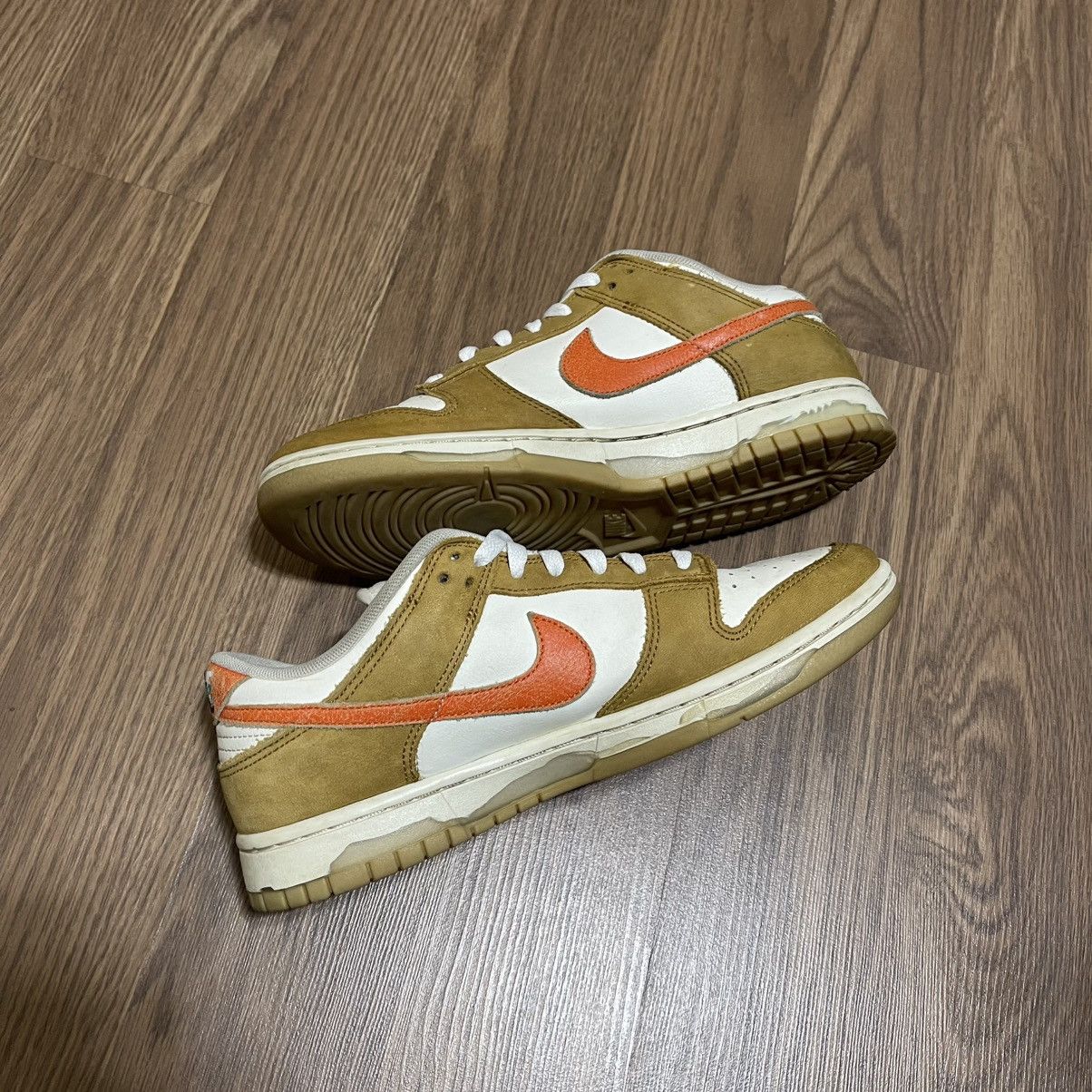 Nike Nike SB Dunk Low Retro Be The One Sail Safety Orange Wheat Size US 9 / EU 42 - 4 Thumbnail