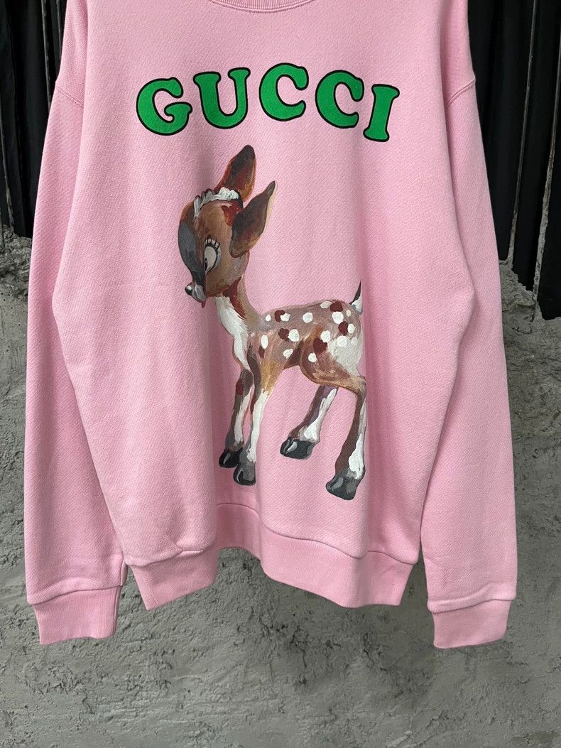 Gucci GucciDeer sweatshirt 2503-Nextarrow Size S / US 4 / IT 40 - 5 Thumbnail