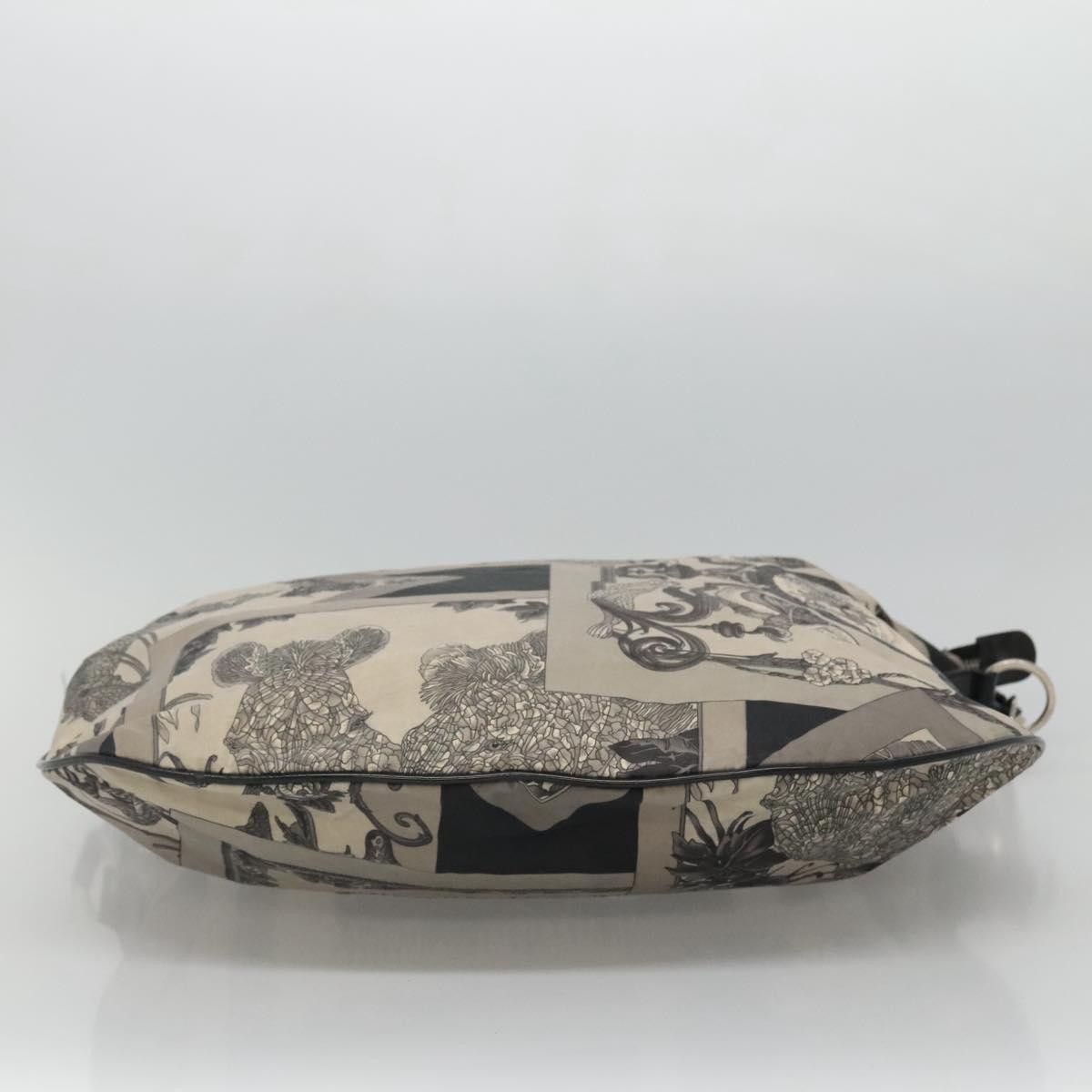 Salvatore Ferragamo Salvatore Ferragamo Shoulder Bag Canvas Gray Black Silver Size ONE SIZE - 9 Thumbnail
