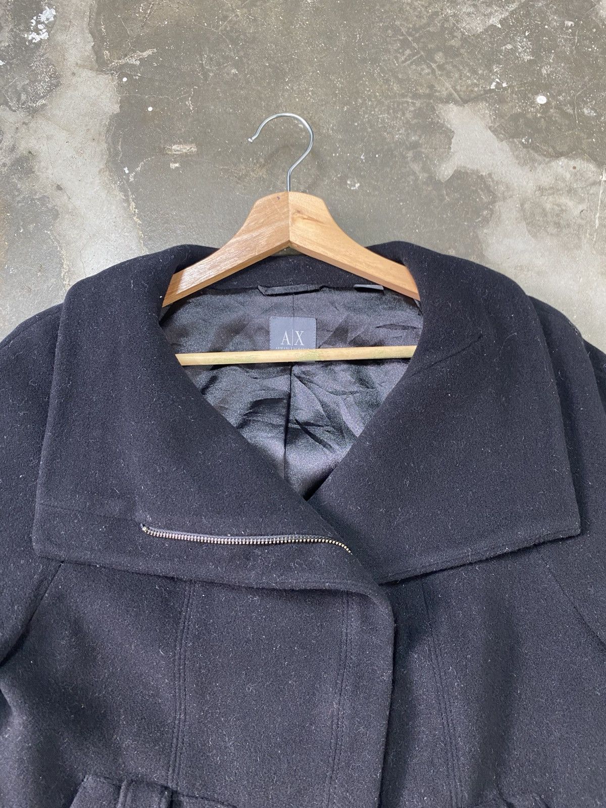 Armani Exchange Rare Design Armani Exchange Wool Jacket Size S / US 4 / IT 40 - 4 Thumbnail