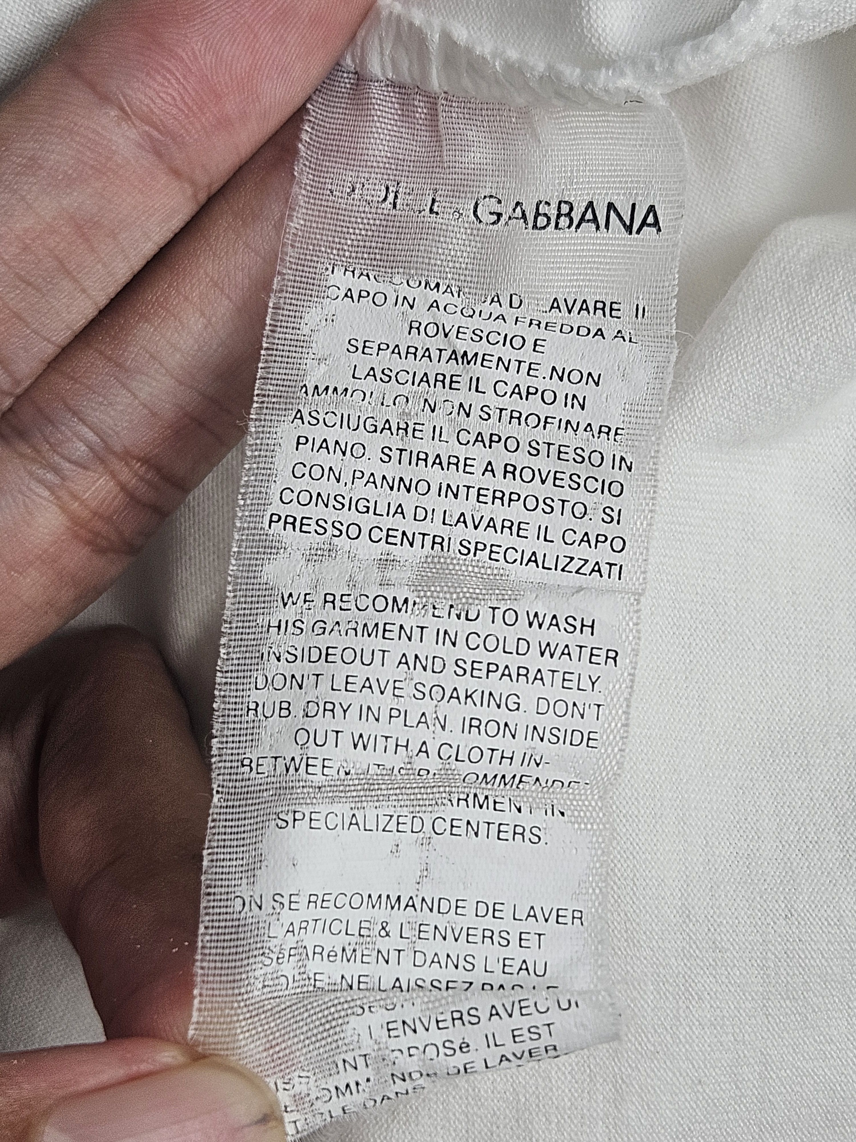 Dolce & Gabbana Dolce & Gabbana Marlon Brando shirt Size US M / EU 48-50 / 2 - 5 Thumbnail