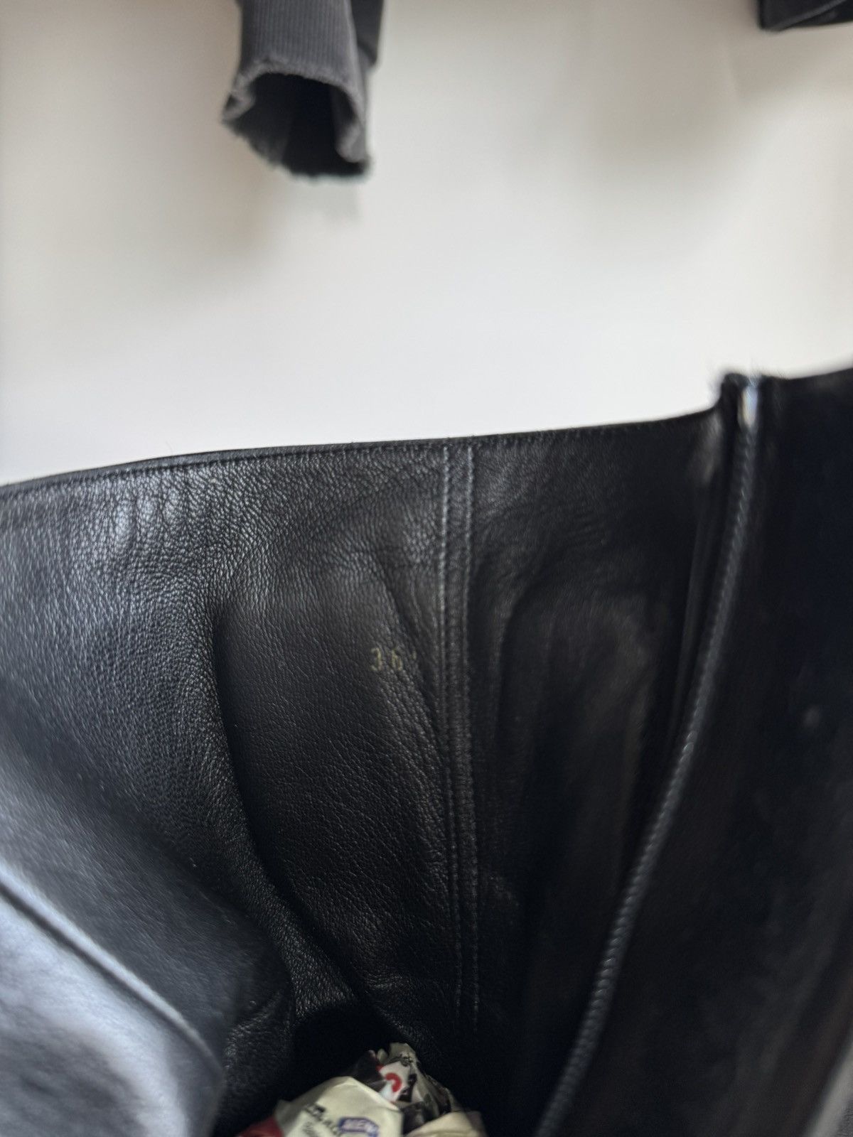 Miu Miu Miu Miu Leather Ankle Moto Boots F/W 1999 Size US 6.5 / IT 36.5 - 7 Thumbnail