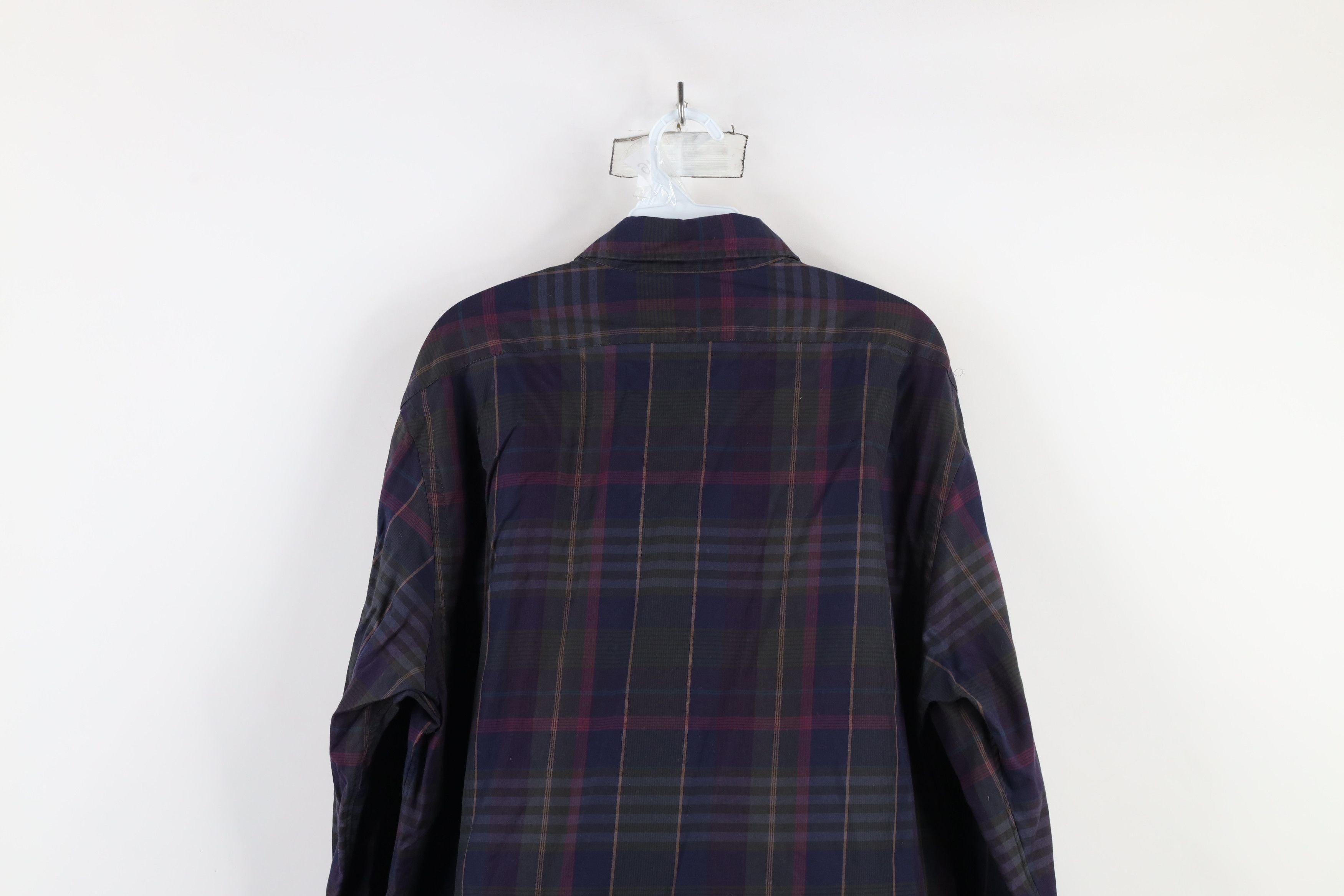 Ralph Lauren × Vintage Ralph Lauren RL Twill Collared Button Shirt Rainbow Plaid Size US XL / EU 56 / 4 - 10 Thumbnail