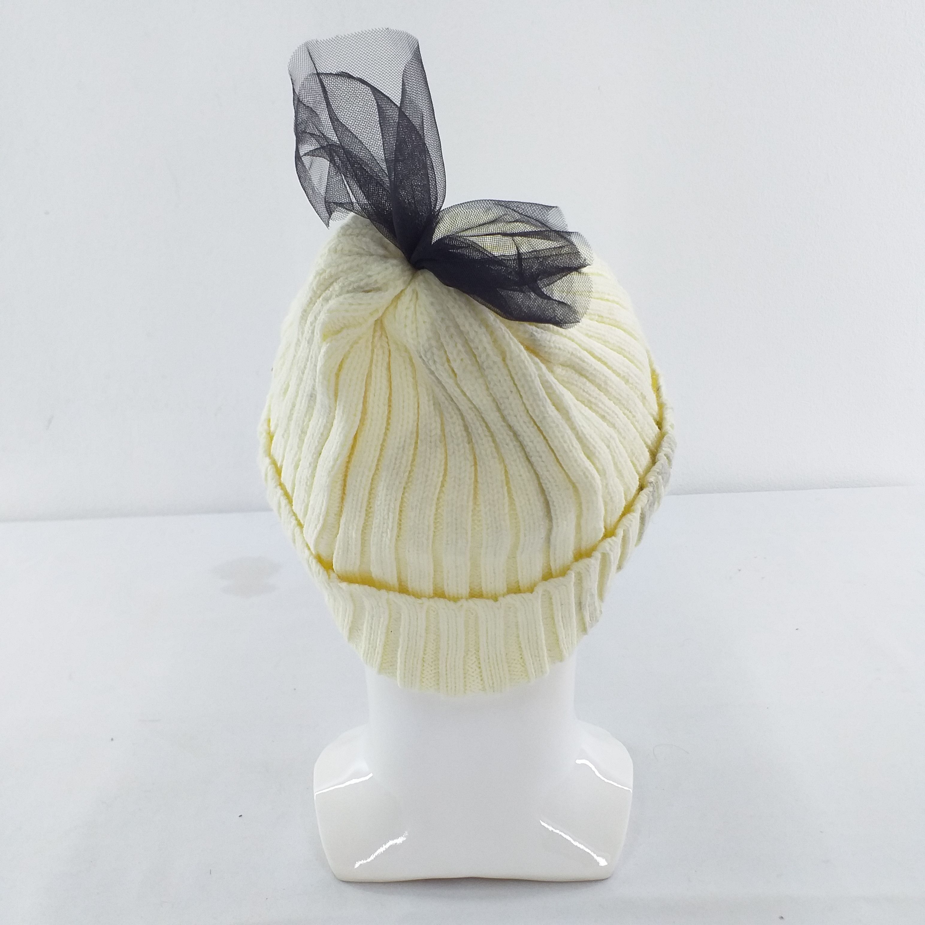 Japanese Brand Letter 'A' Embroidery Beauty Snow Cap Hat Beanie -BN201 Size ONE SIZE - 2 Thumbnail