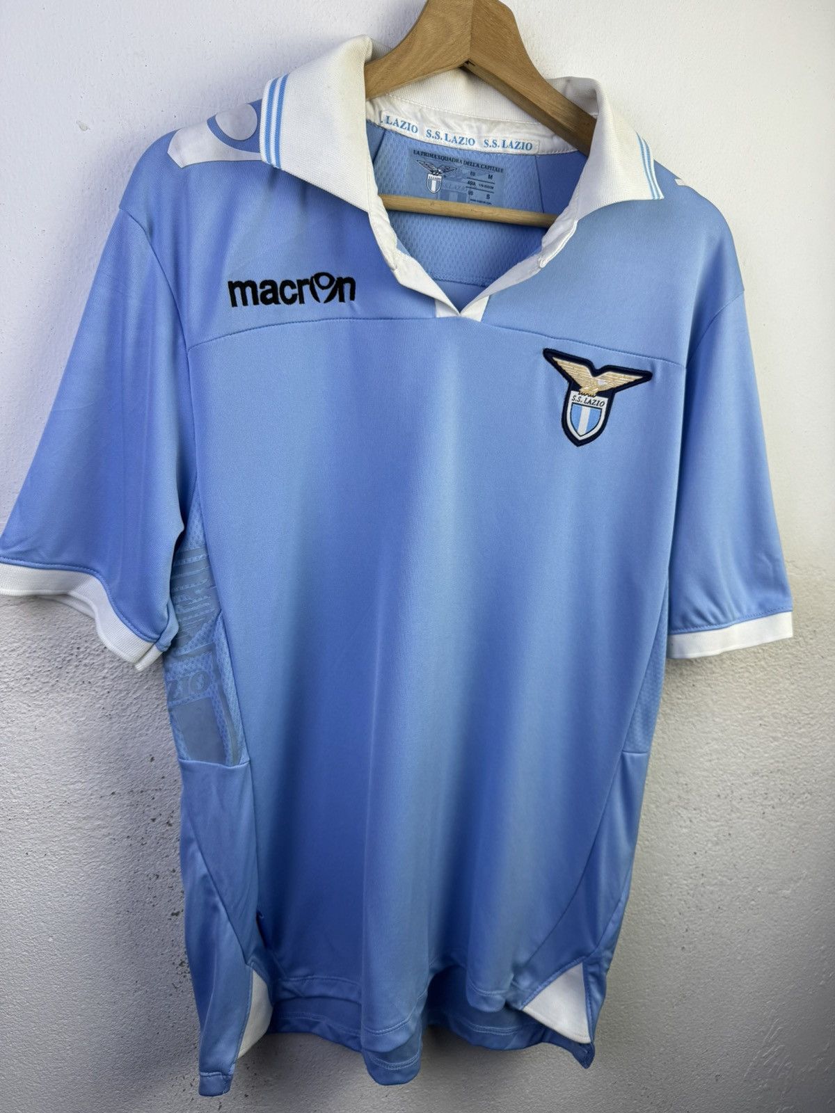 Macron Macron 2012-13 SS LAZIO Klose Jersey Size US M / EU 48-50 / 2 - 3 Thumbnail