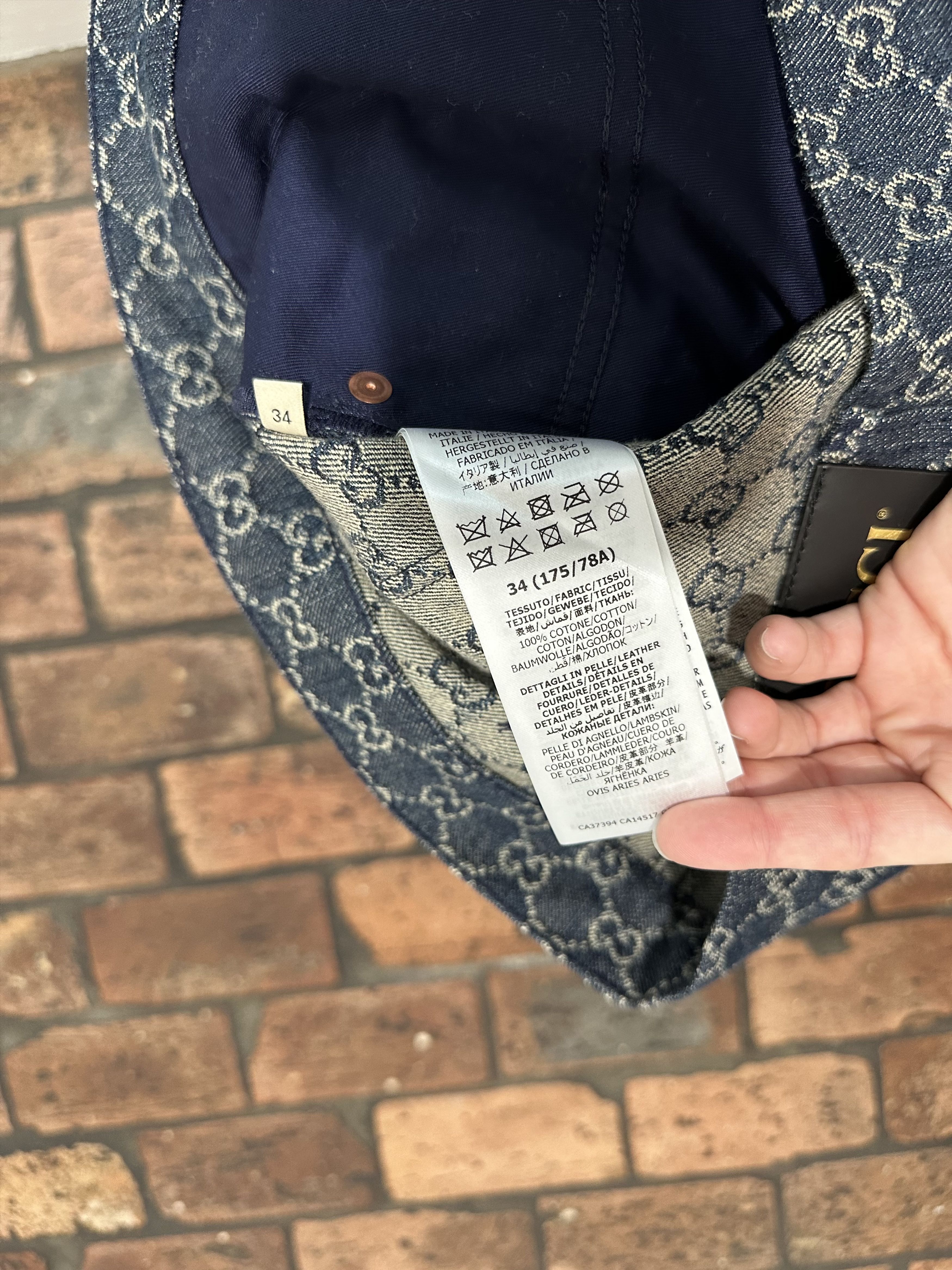 Gucci Gucci Monogram Denim Pant Size US 34 / EU 50 - 6 Thumbnail