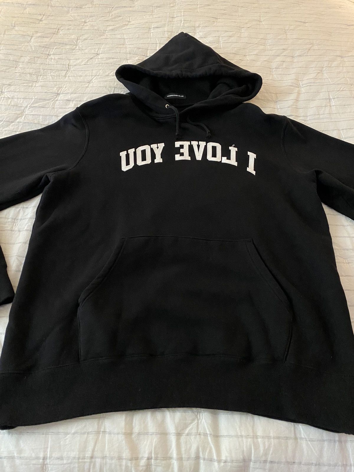 Undercover Undercover I Love You Hooded Sweatshirt Sz 5 Size US XXL / EU 58 / 5 - 4 Thumbnail