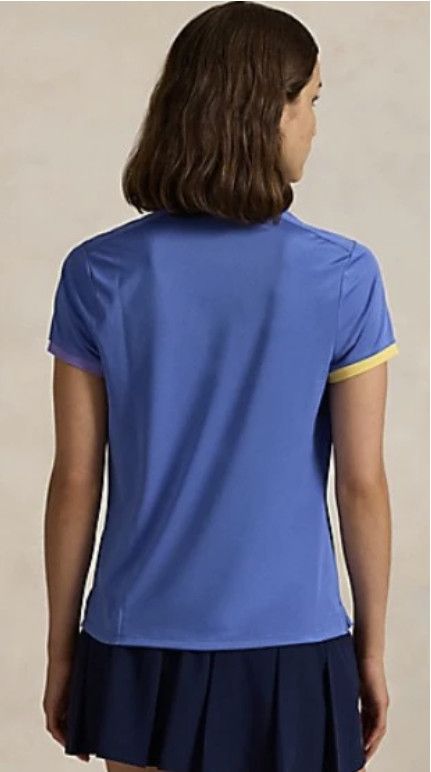 Polo Ralph Lauren Ralph Lauren RLX Air Tech Pique 1/4 ZIP Golf Top Blue ( M ) Size M / US 6-8 / IT 42-44 - 2 Thumbnail