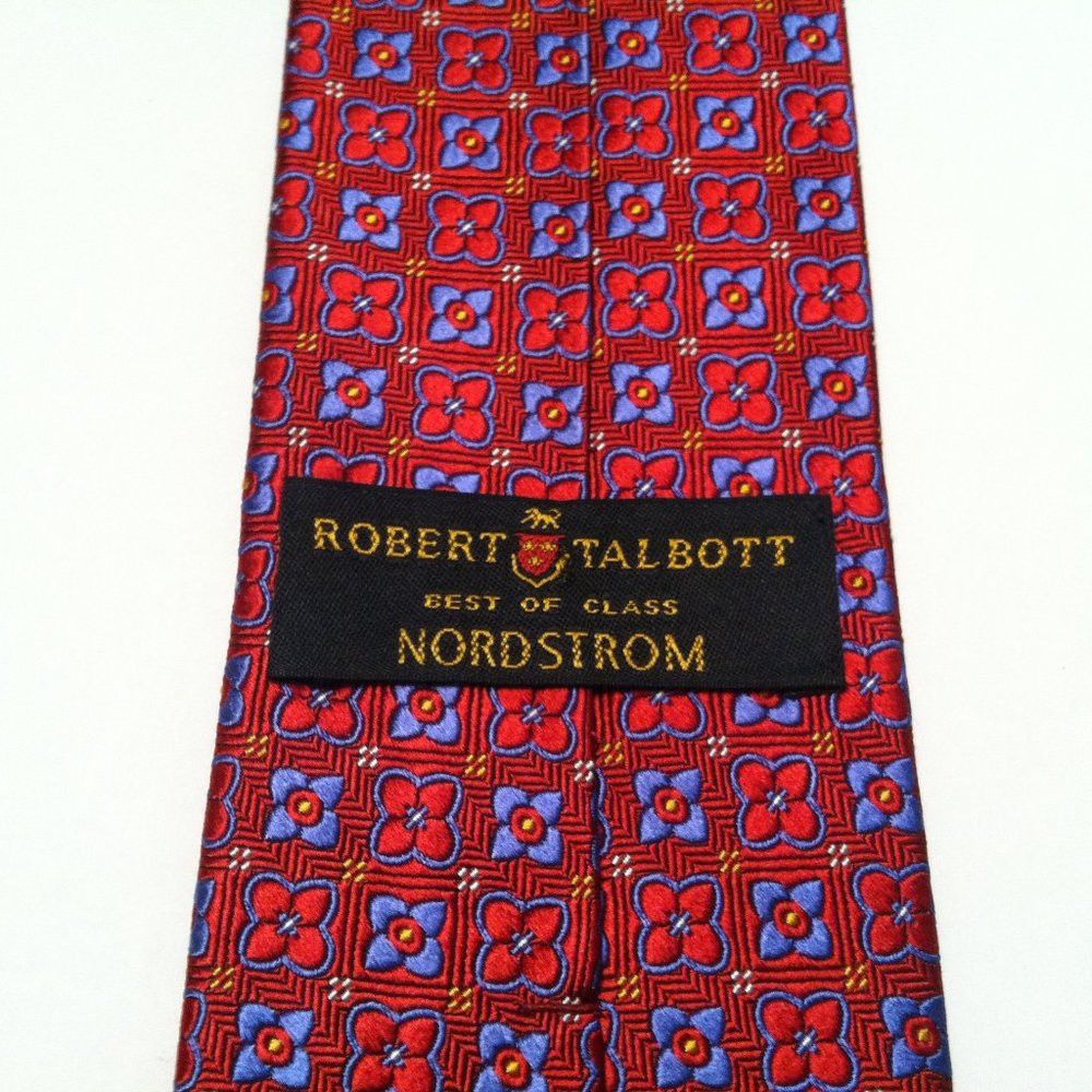 Robert Talbott ROBERT TALBOTT BEST OF CLASS MENS NEW SILK TIE WIDTH:3 1/4" Size ONE SIZE - 6 Thumbnail