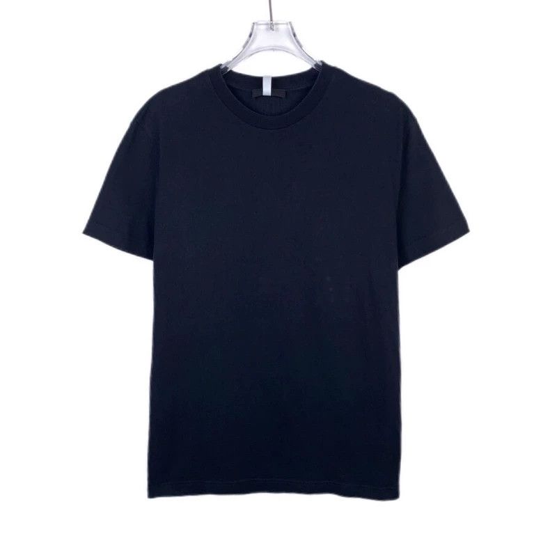 Prada Prada Logo triangle black and gray round-neck cotton short- Size US S / EU 44-46 / 1 - 1 Thumbnail