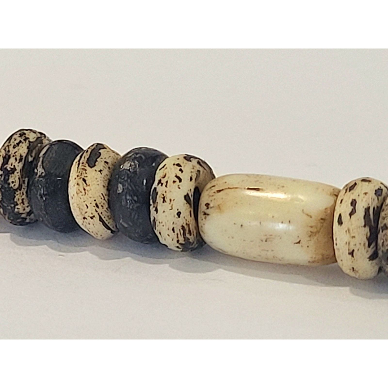 & Other Stories Natural Jasper Agate & Bone Jewelry Set Boho Chic Statement Size ONE SIZE - 7 Thumbnail
