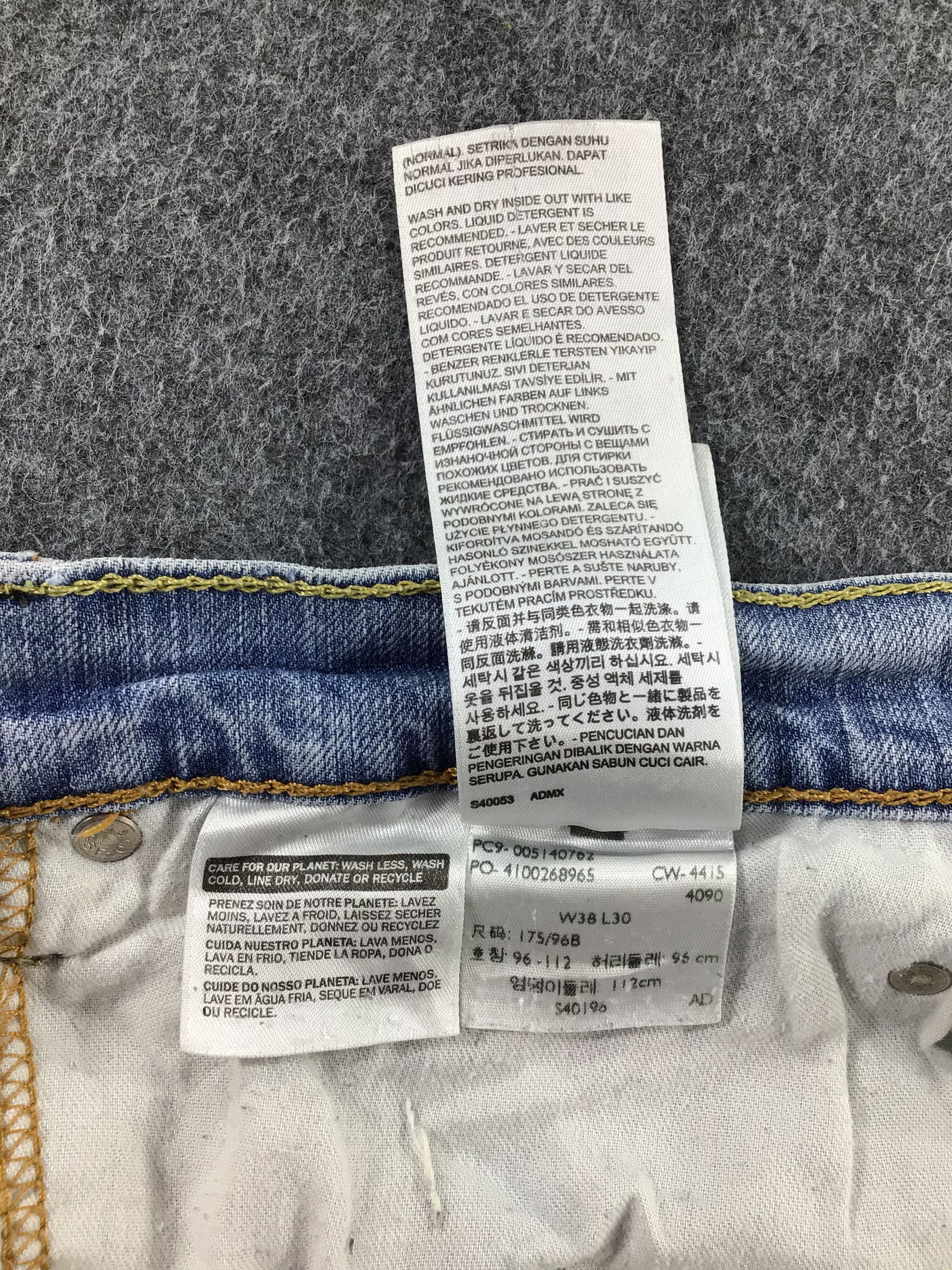 Levi's × Vintage Vintage Levis 514 Jeans-JM620 Size US 37 - 11 Thumbnail