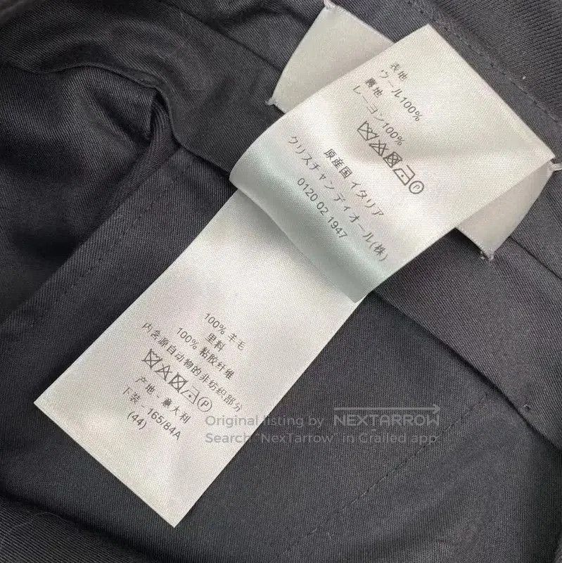 Dior Dior Black Wool Casual Women's Pants . Size 28" / US 6 / IT 42 - 5 Thumbnail