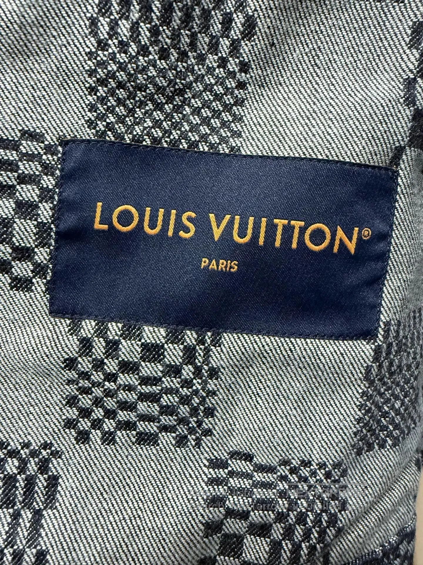 Louis Vuitton Louis Vuitton Checkered Denim Jacket. Size US M / EU 48-50 / 2 - 5 Thumbnail