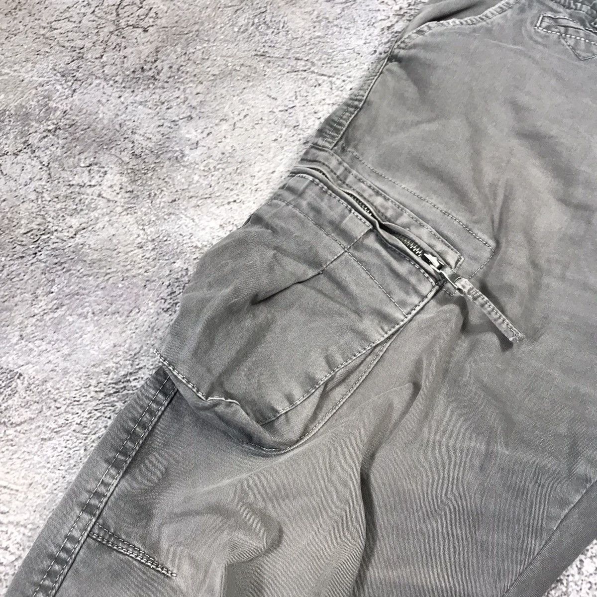 Other VINTAGE CARGO PANTS FLARED PARACHUTE SPRING JAPAN 90S Size US 31 - 3 Thumbnail